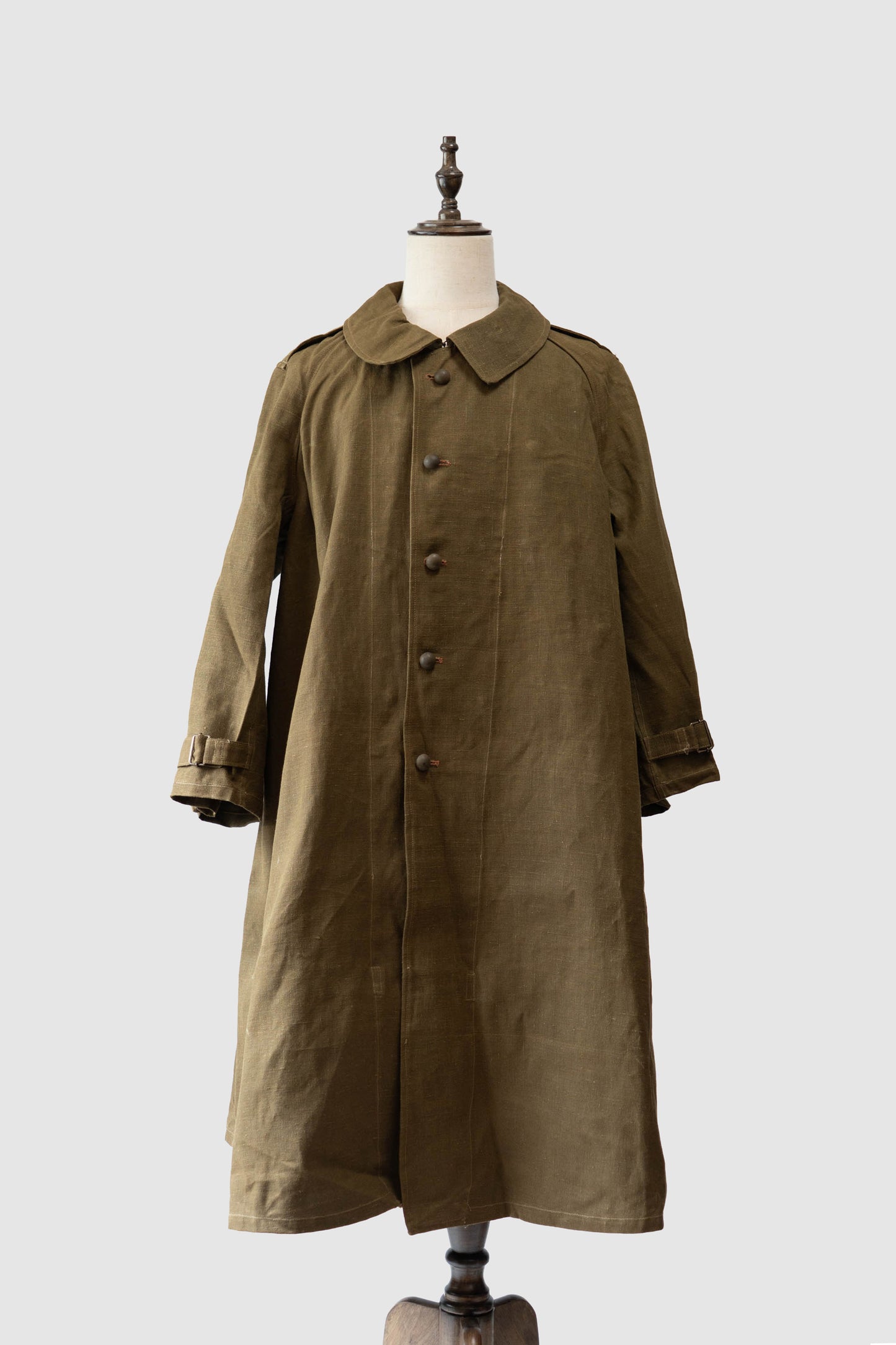 M35 French Army Motorcycle Coat Linen DEADSTOCK 2