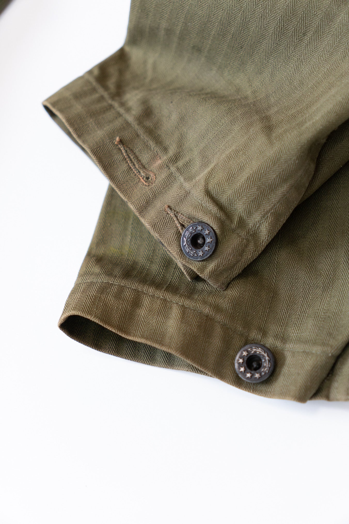 40s WWⅡ USNavy N-3  HBT JACKET Good Condition