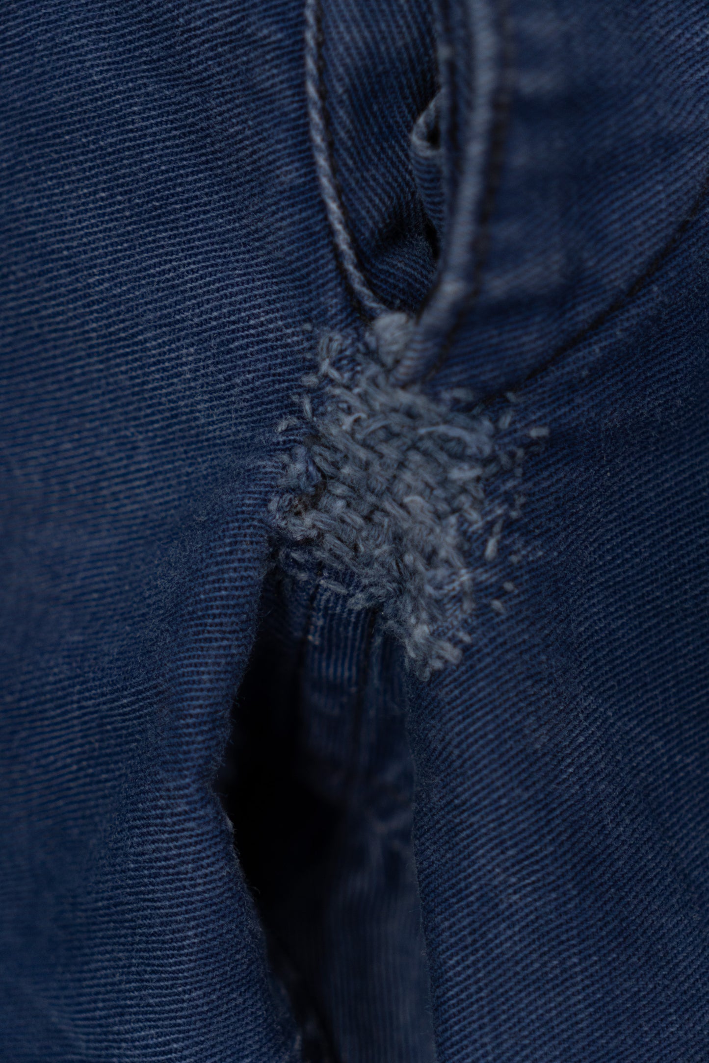 Pantalon de travail français en sergé de coton des années 40 « Saint-Georges »