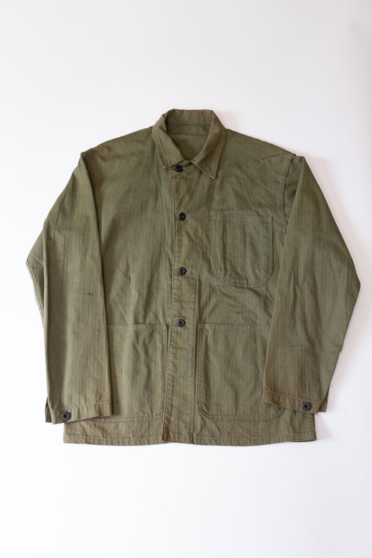40er Jahre Zweiter Weltkrieg US Navy N-3  HBT JACKE Guter Zustand