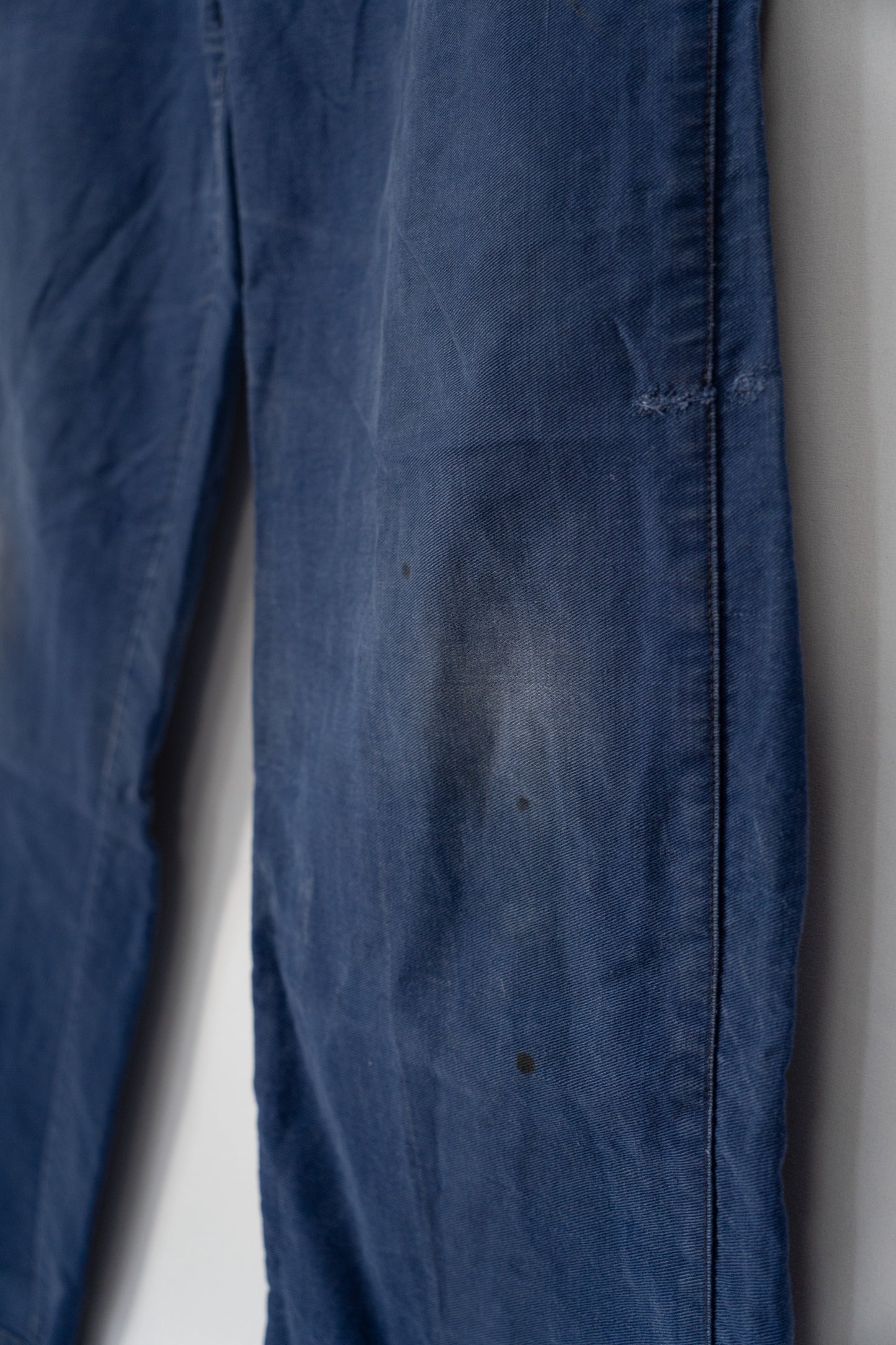 Pantalon de travail français en sergé de coton des années 40 « Saint-Georges »