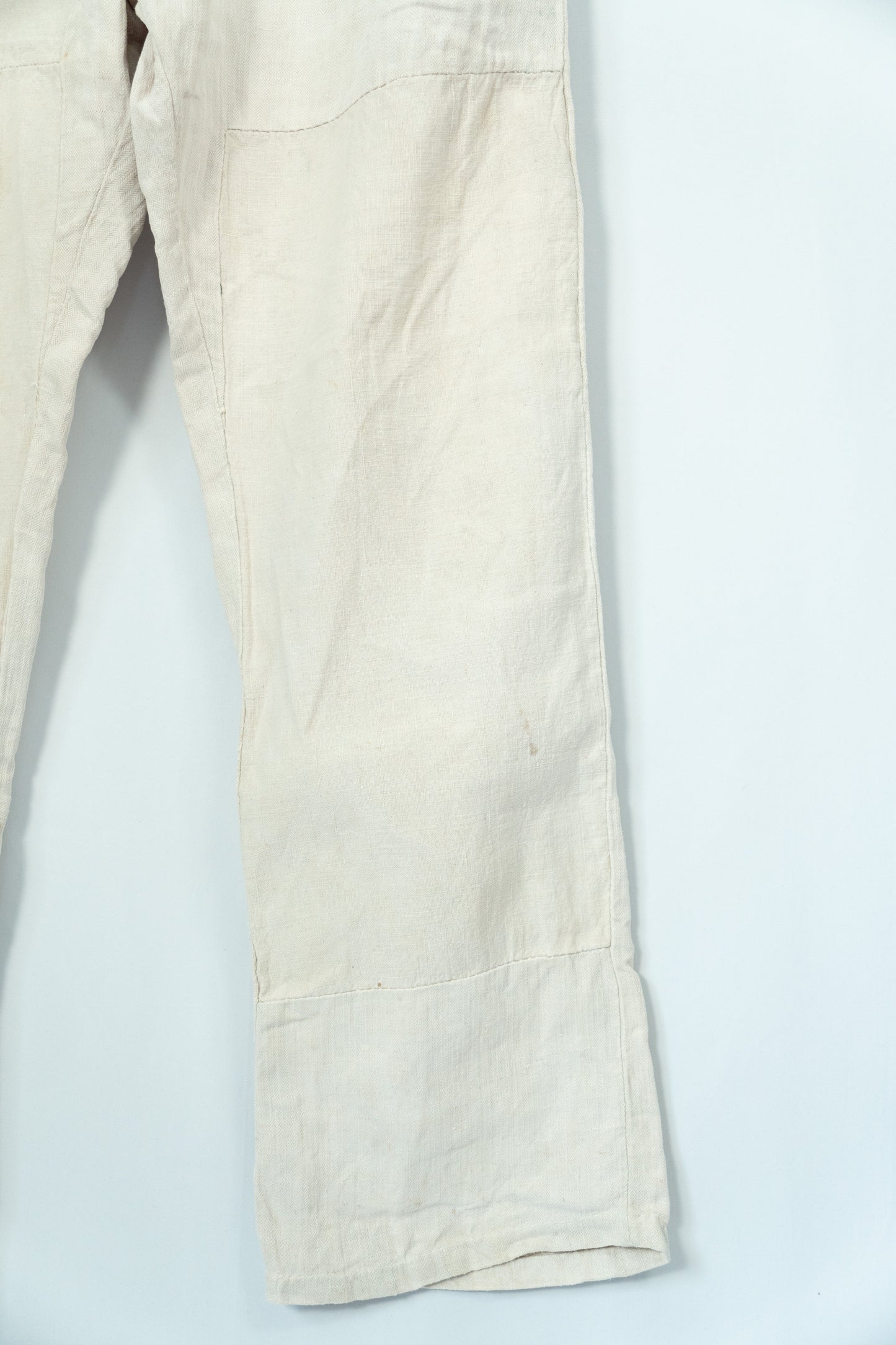 10−30s French Army WWⅠ Linen HBT Bourgeron Pants