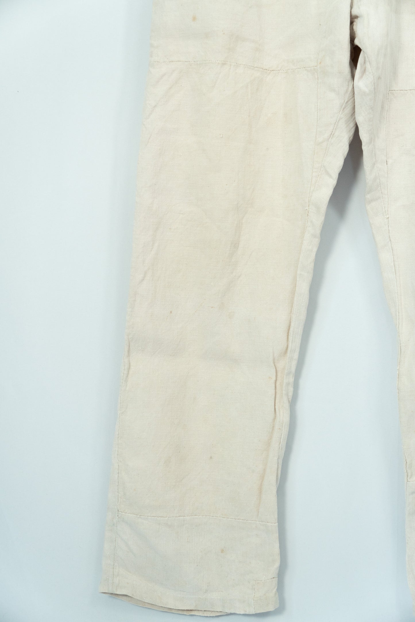 10−30s French Army WWⅠ Linen HBT Bourgeron Pants