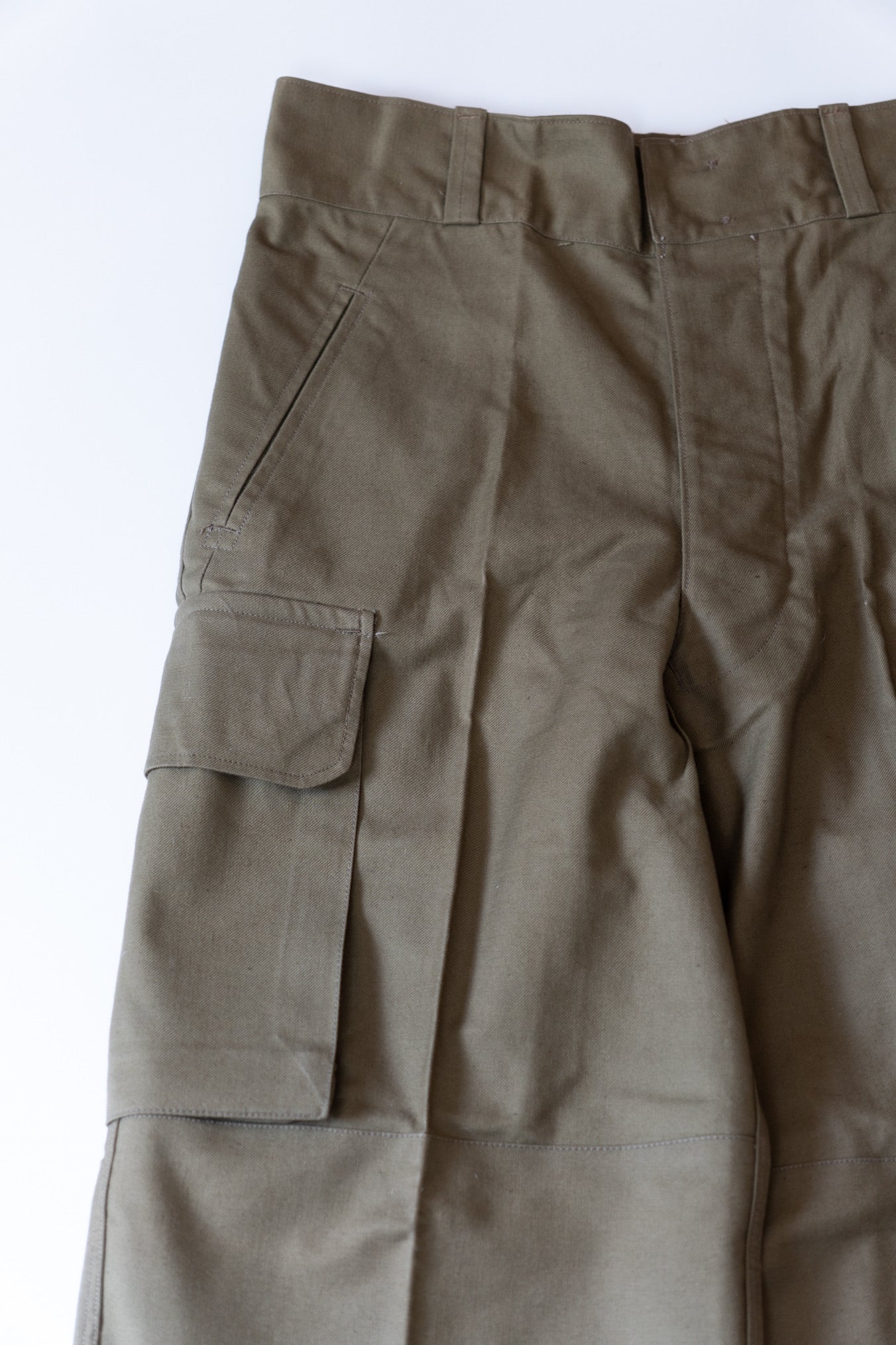 Pantalon de campagne M-47 de l'armée française, modèle ancien, boutons métalliques, taille 33, DEADSTOCK