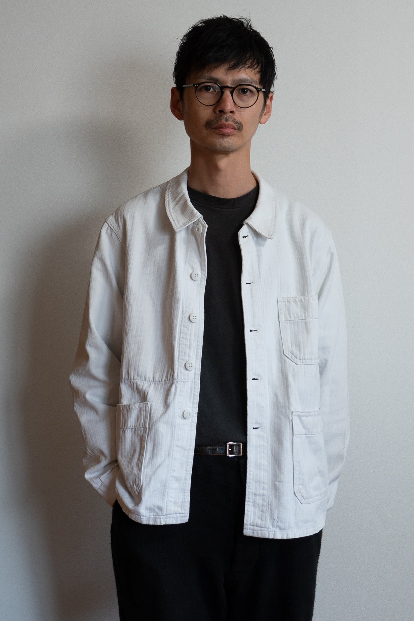 Veste de peintre des années 50 « Adolphe Lafont » vintage française