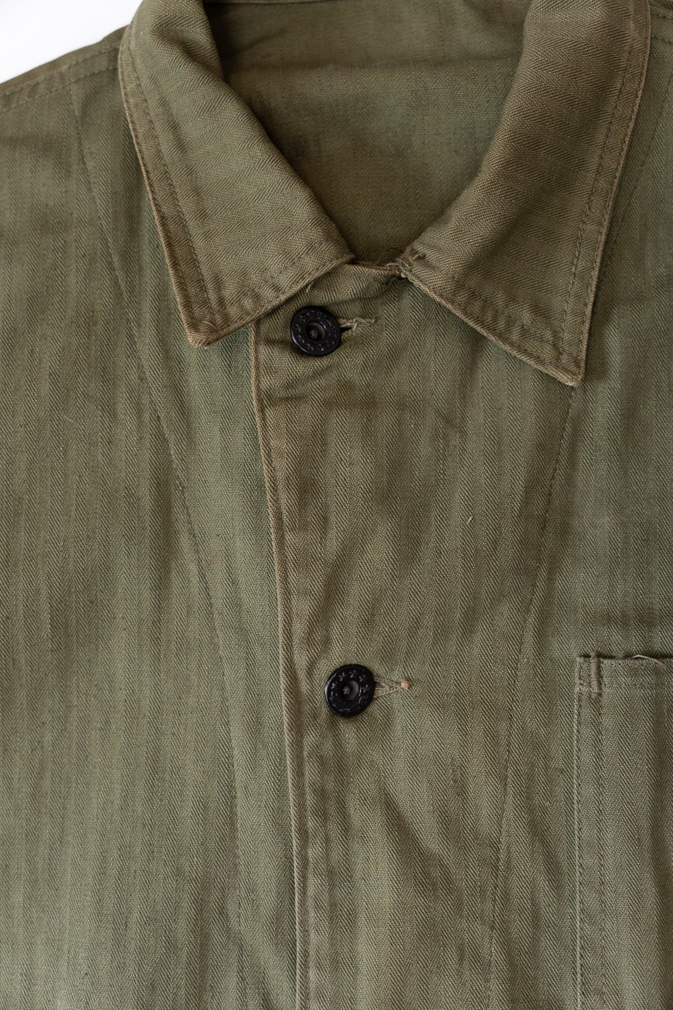 40s WWⅡ USNavy N-3  HBT JACKET Good Condition