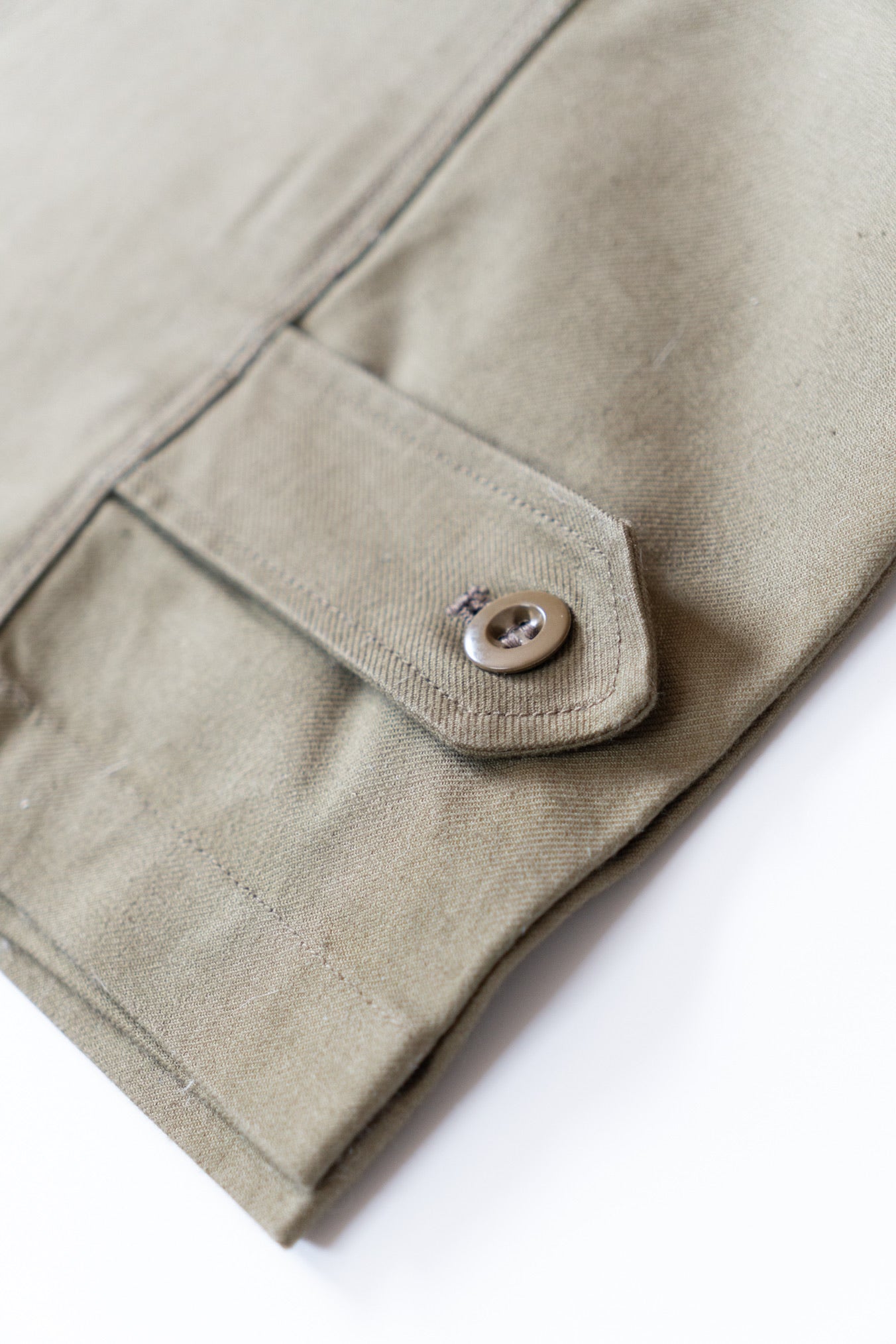 Pantalon de campagne M-47 de l'armée française, modèle ancien, boutons métalliques, taille 33, DEADSTOCK