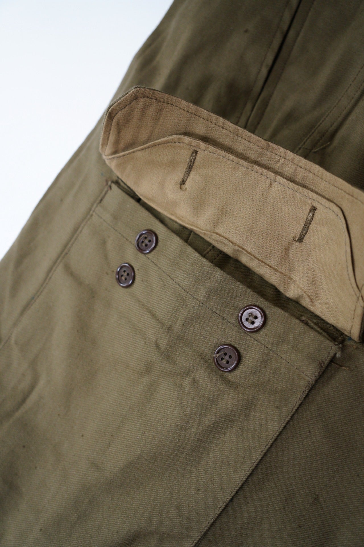 40s French Army M-47 Field Trousers Early Model DEADSTOCK