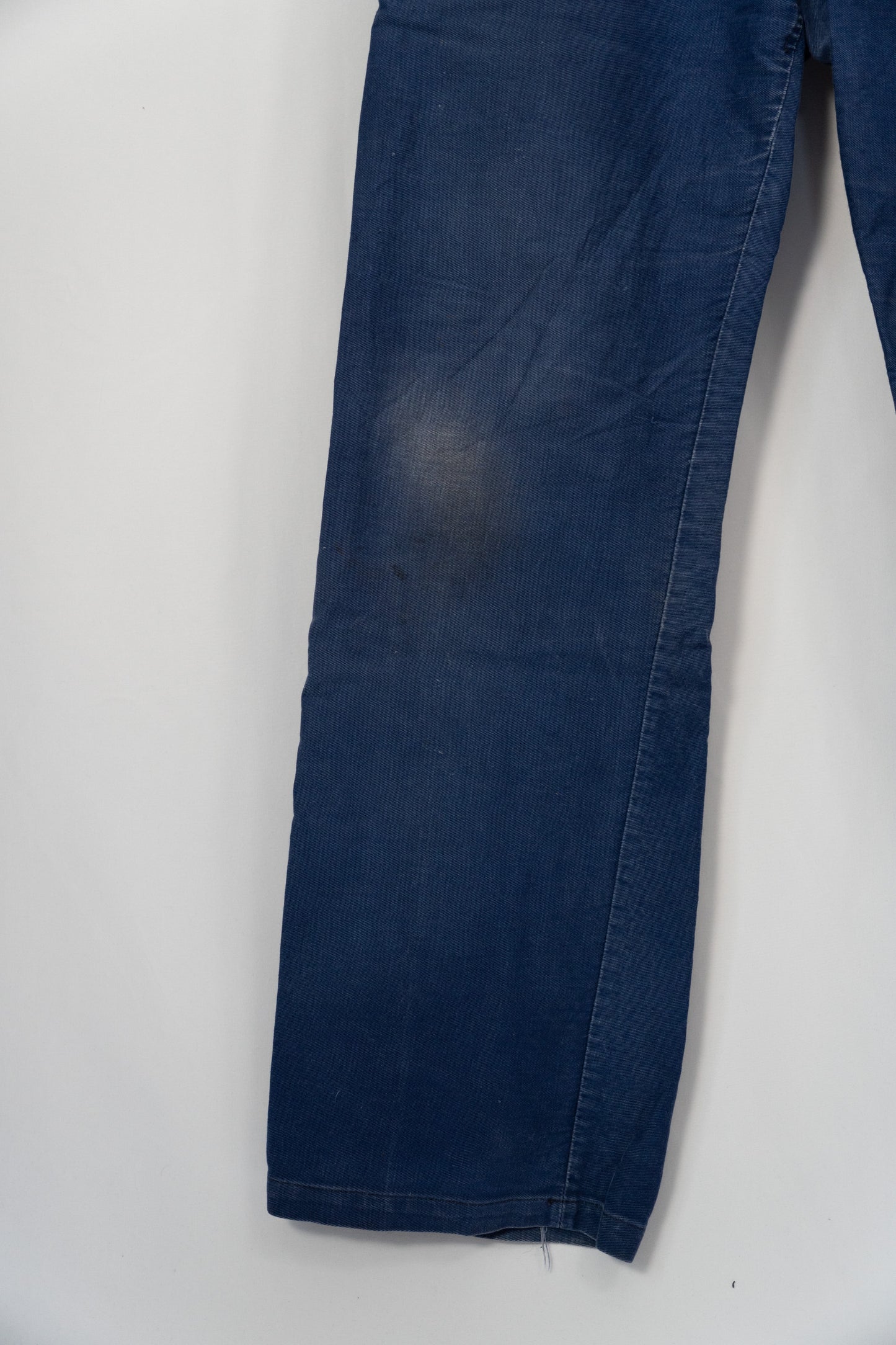 Pantalon de travail français en sergé de coton des années 40 « Saint-Georges »