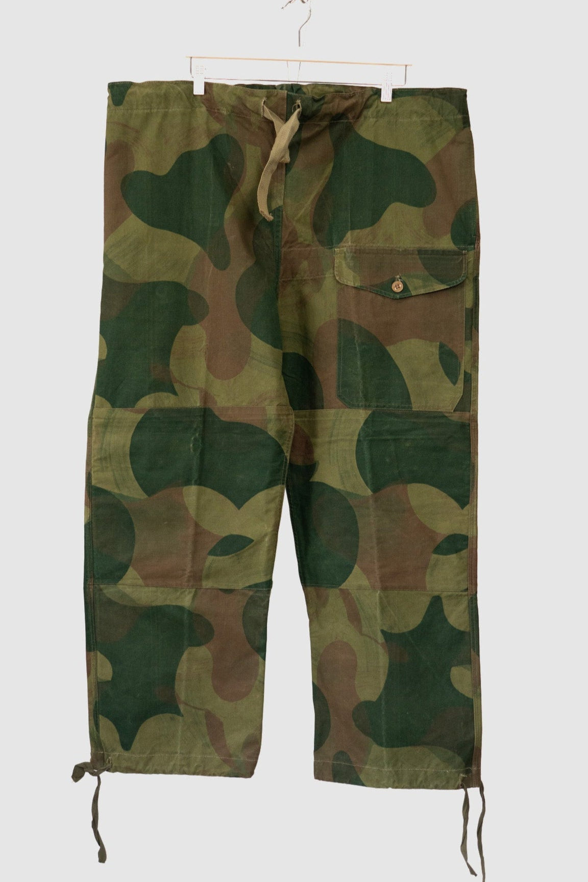 50s Belgian Army Ball&Moon Camoflauge Over Pants Early Model DEADSTOCK