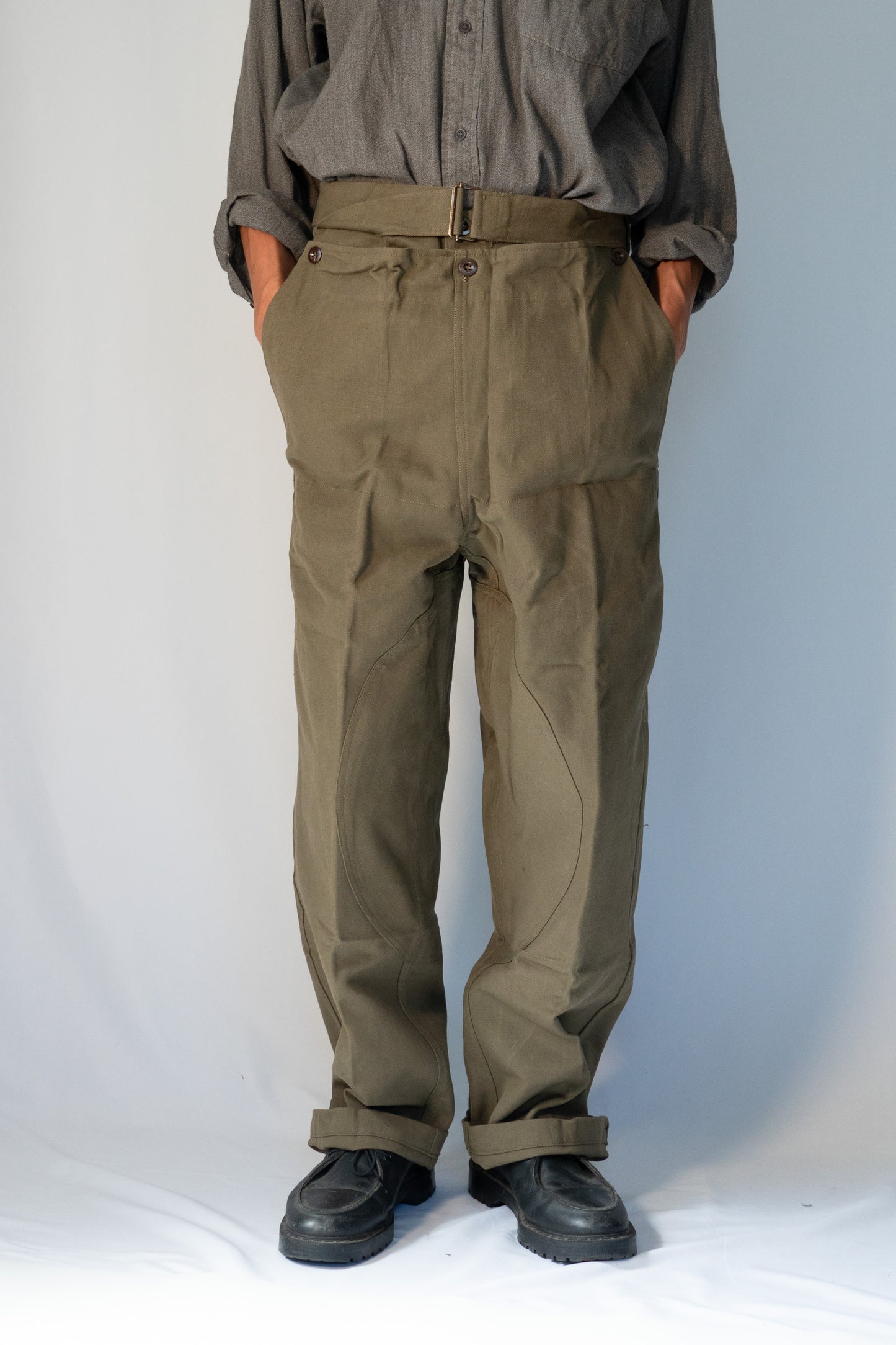 40s French Army M38 Motor Cycle pants LateModel DEAD STOCK