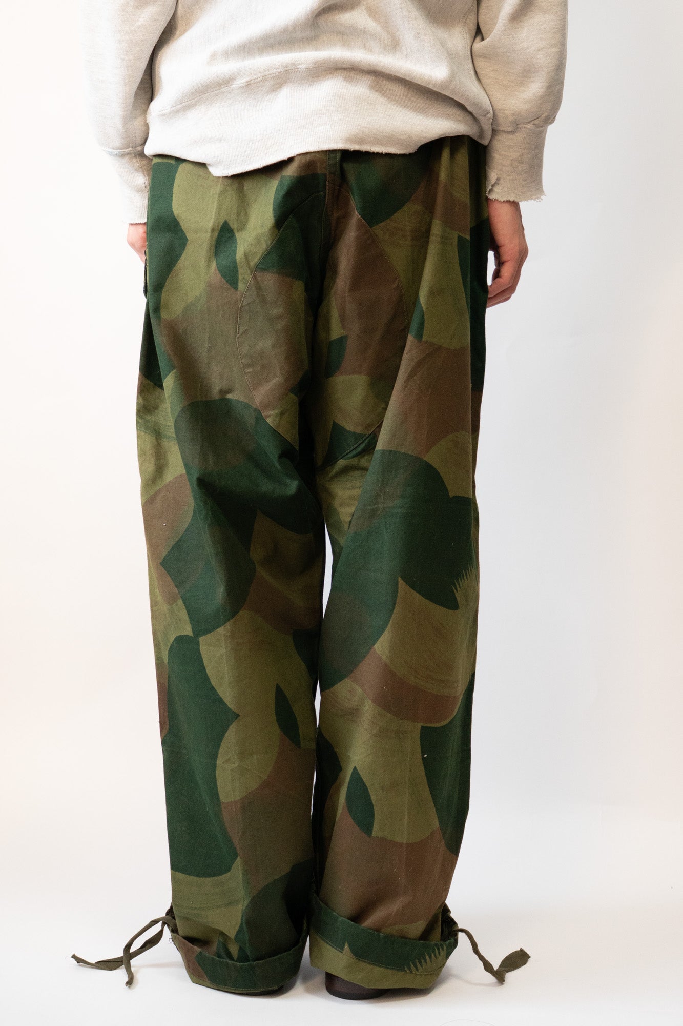 50s Belgian Army Ball&Moon Camoflauge Over Pants Early Model DEADSTOCK