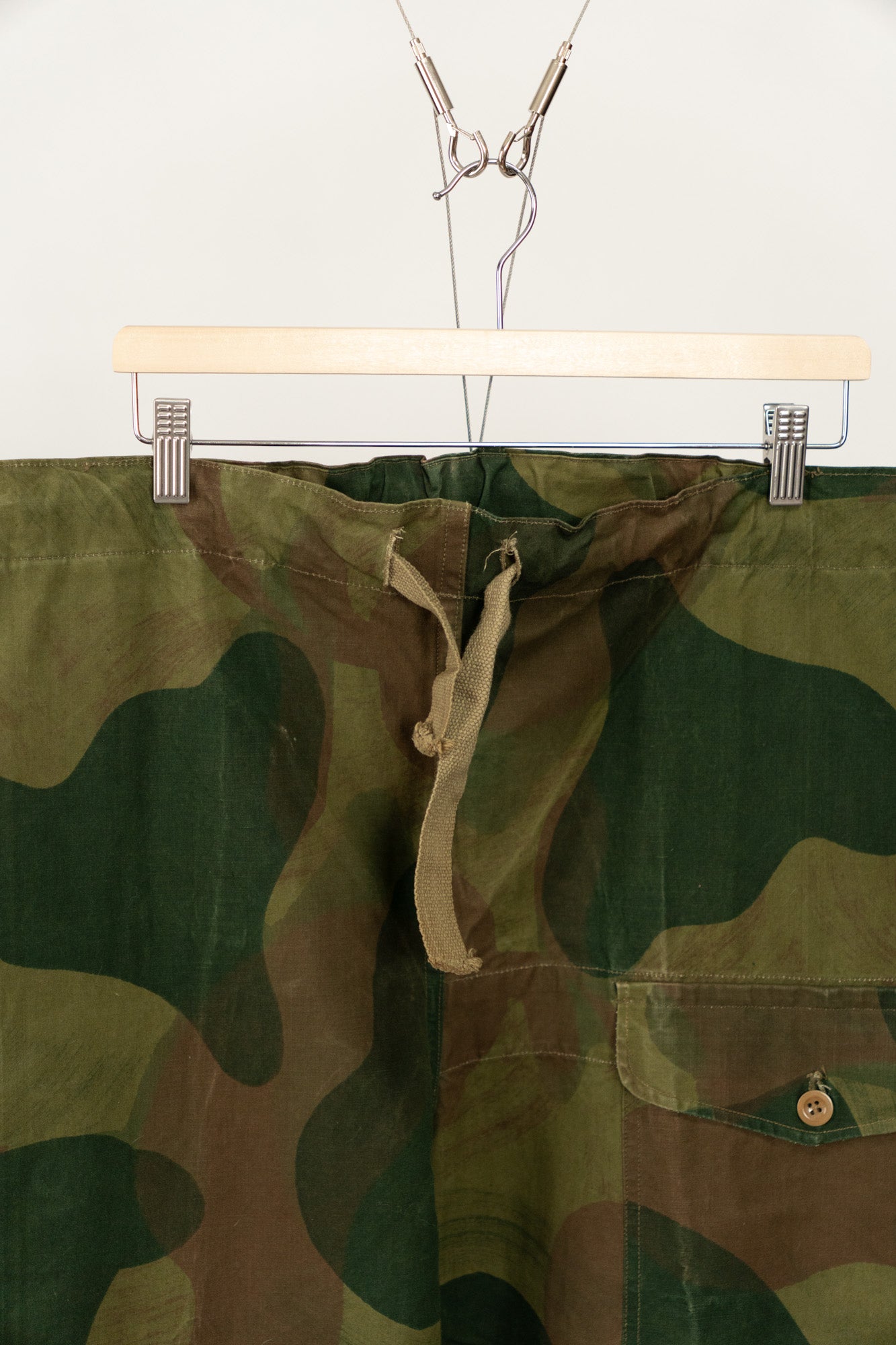 50s Belgian Army Ball&Moon Camoflauge Over Pants Early Model DEADSTOCK