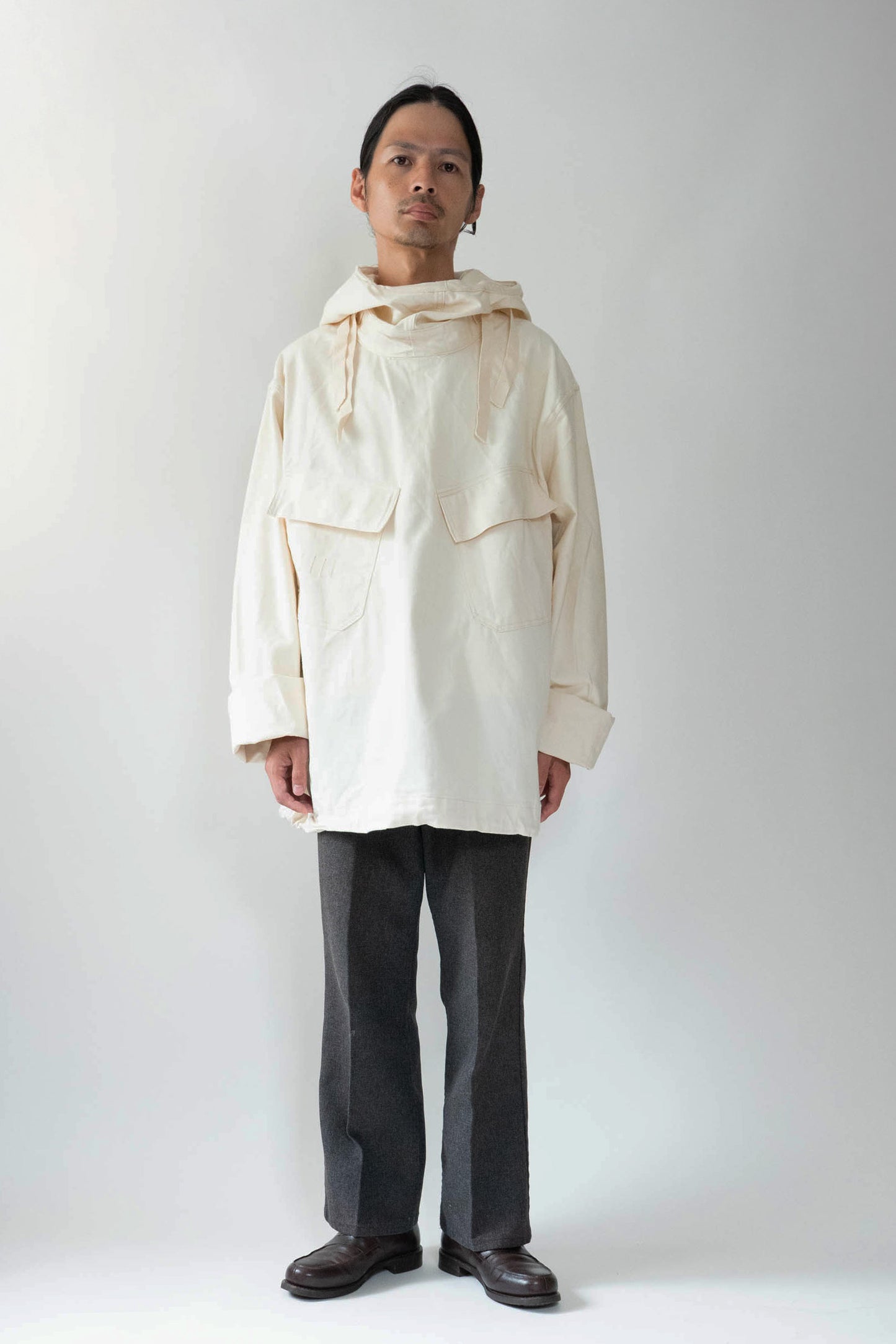 40s WWⅡ USN SALVAGE PARKA SMOCK "DEADSTOCK"