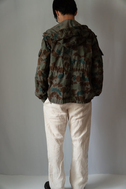 50er-60er Jahre DDR Blumentarn Camouflage Scharfschützenjacke