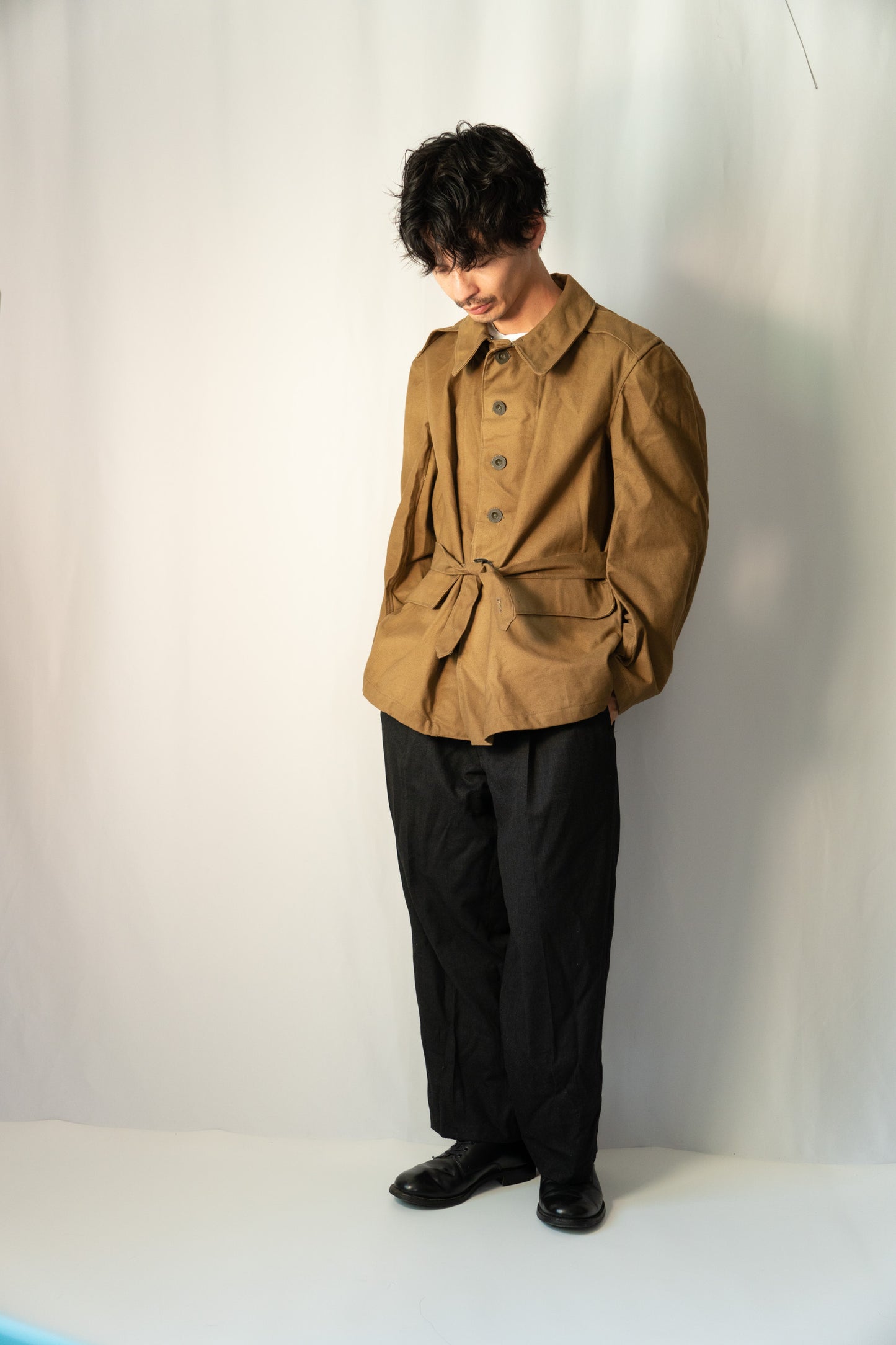 Veste Bourgeron M38 de l'armée française des années 30, DEAD STOCK