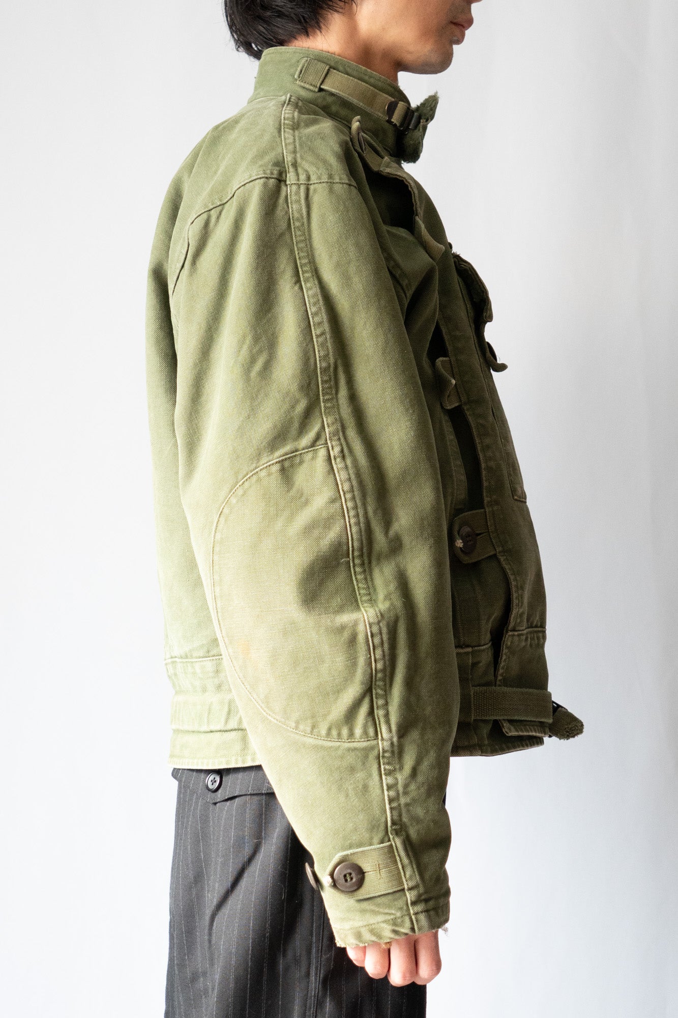Veste de moto de l'armée suédoise des années 60 avec doublure « C50 »