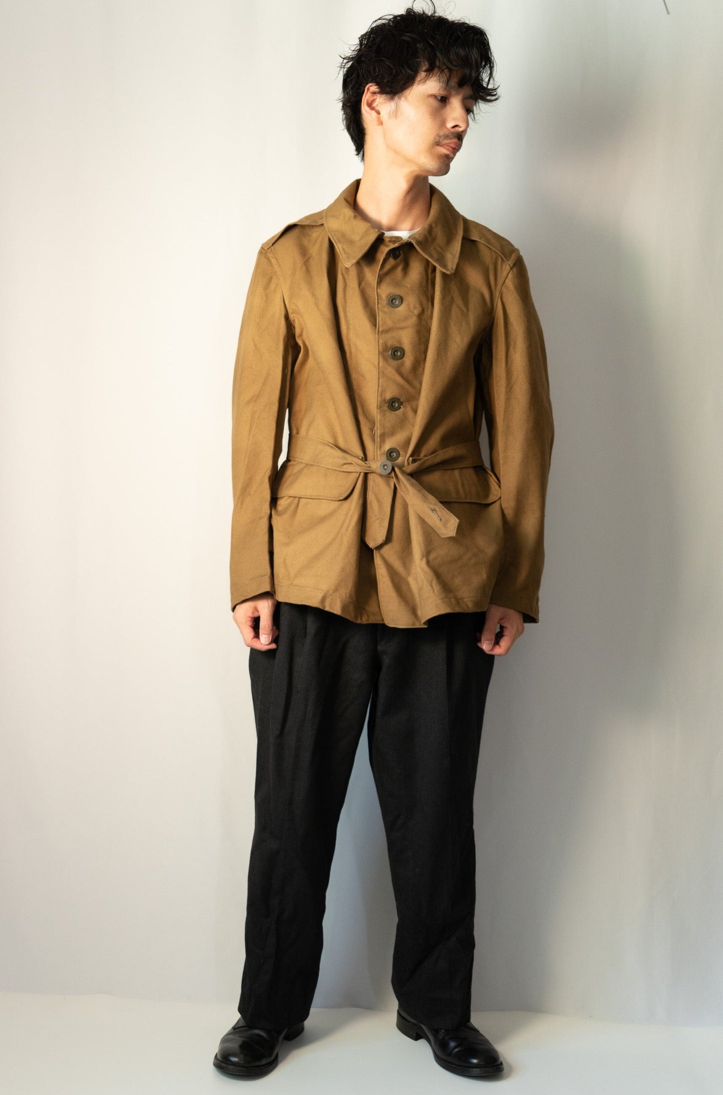 Veste Bourgeron M38 de l'armée française des années 30, DEAD STOCK