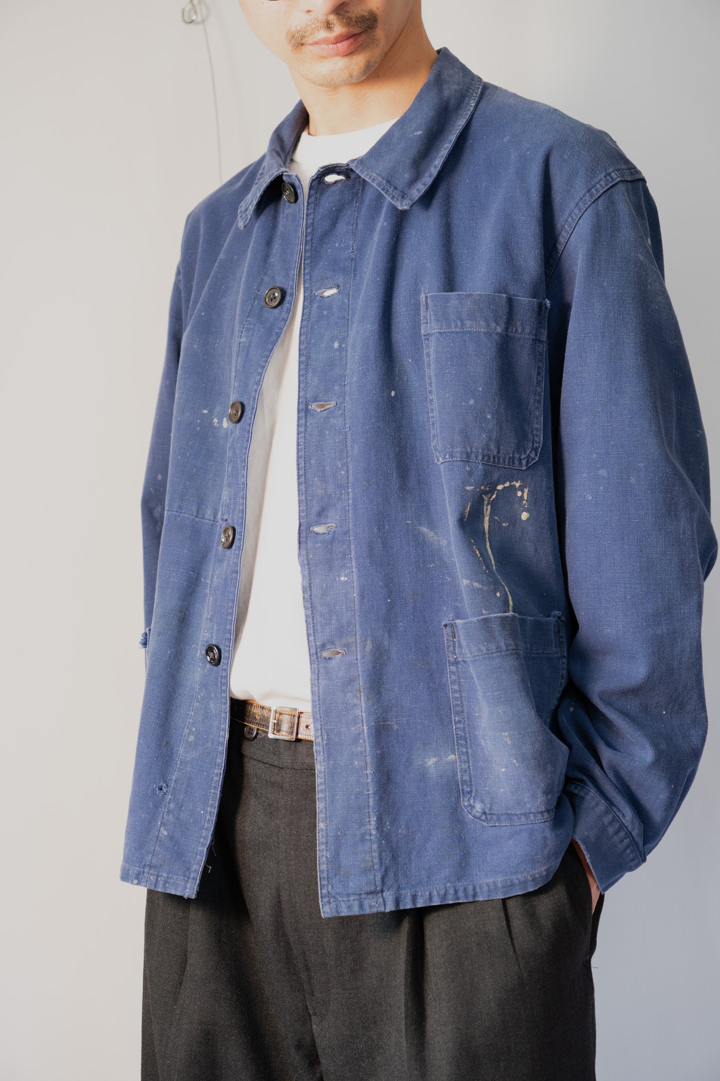 Veste de travail française vintage METIS des années 50