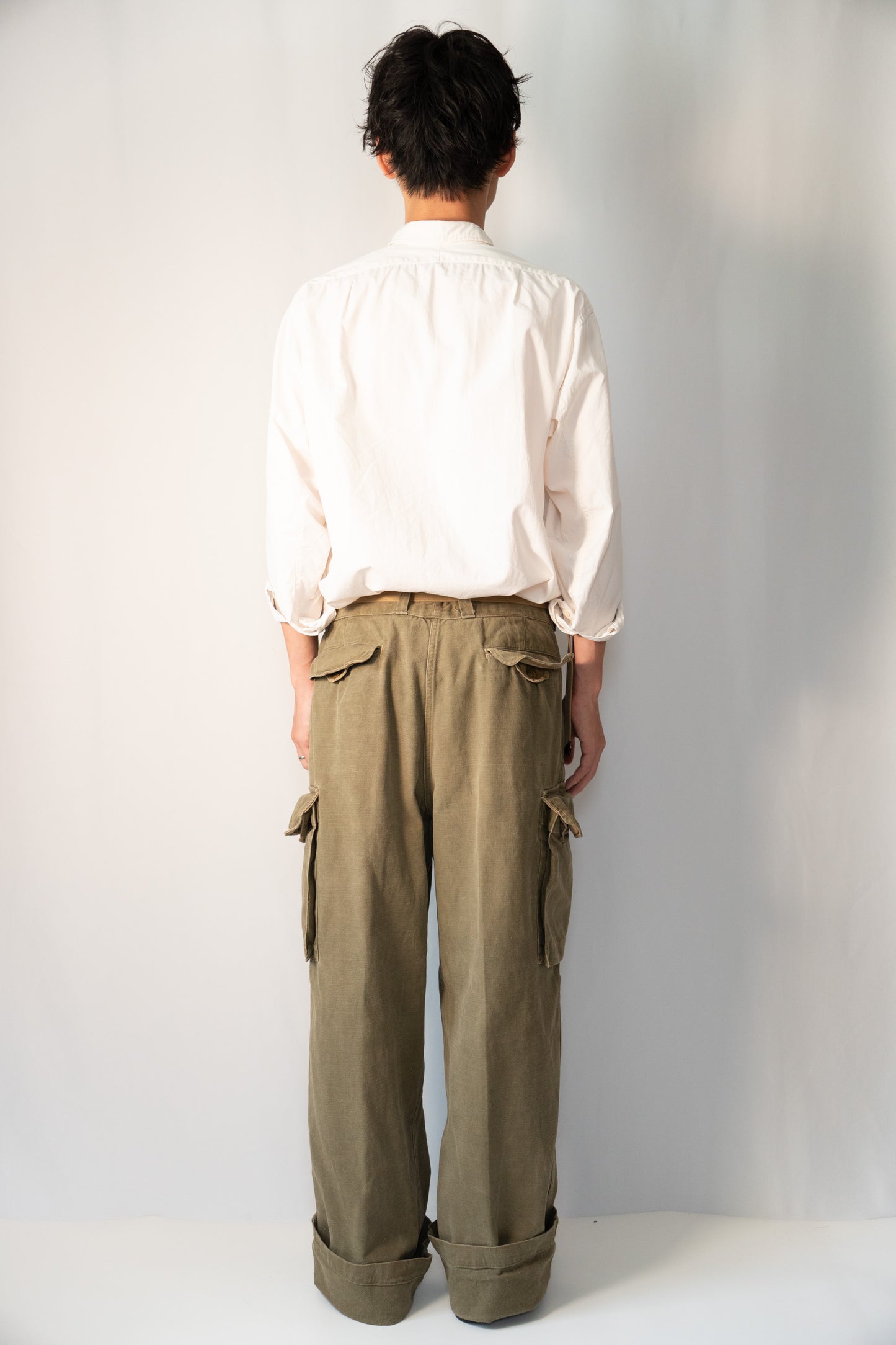 Pantalon de campagne M-47 de l'armée française des années 40, modèle ancien