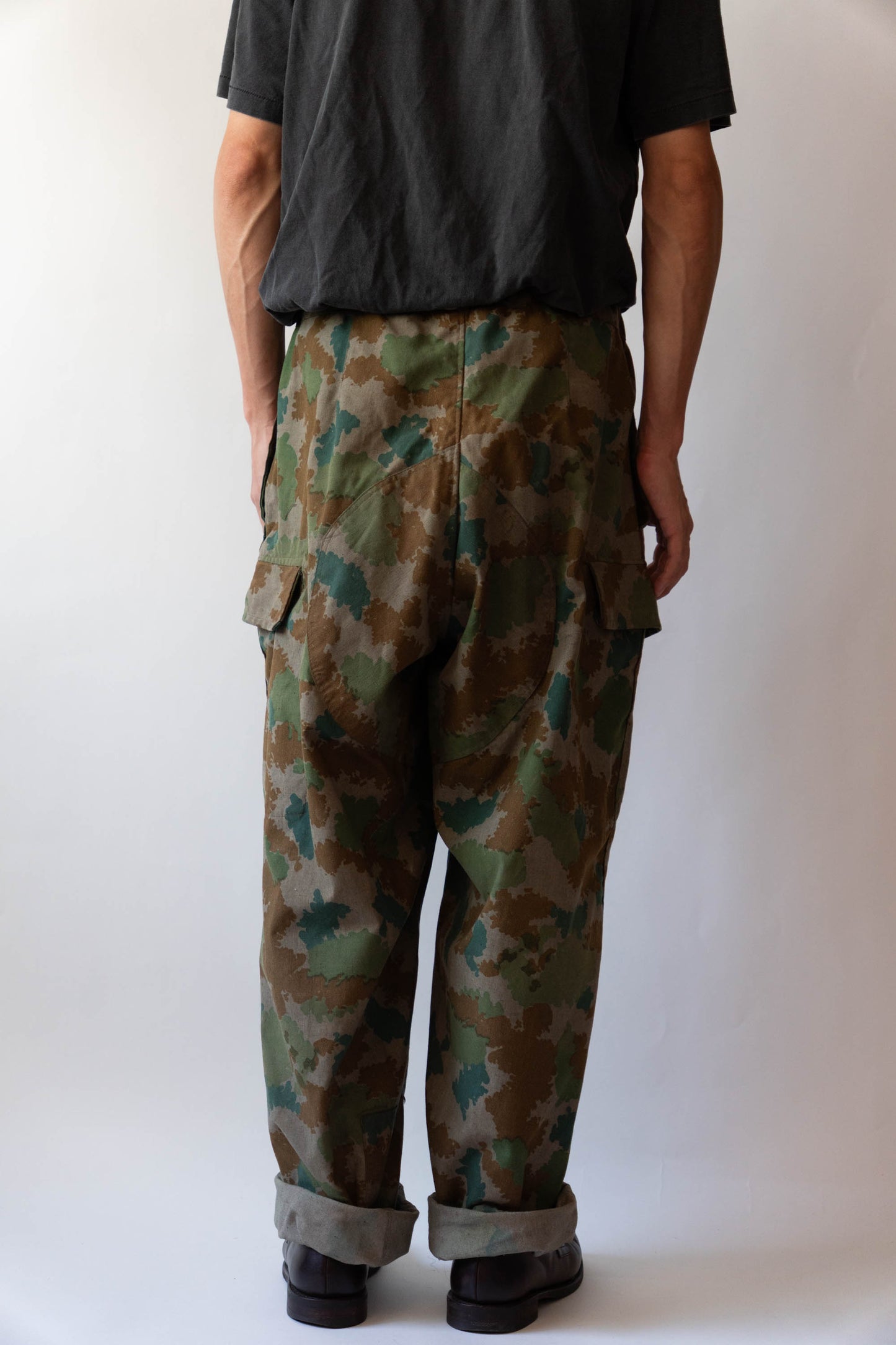 60s GERMAN ARMY BLUMENTARN CAMOUFLAGE TROUSER DEADSTOCK