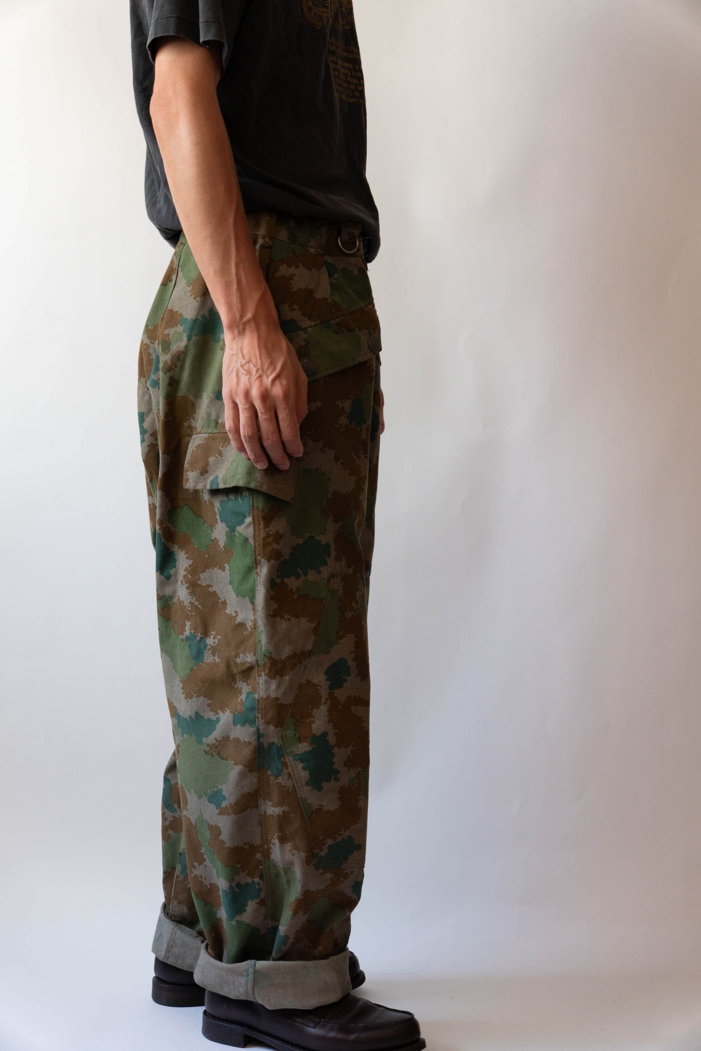 60s GERMAN ARMY BLUMENTARN CAMOUFLAGE TROUSER DEADSTOCK
