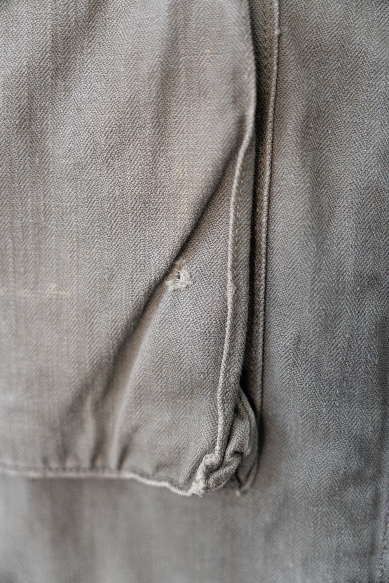 Veste de parachutiste TAP47/56 de l'armée française des années 60, HBT modifiée