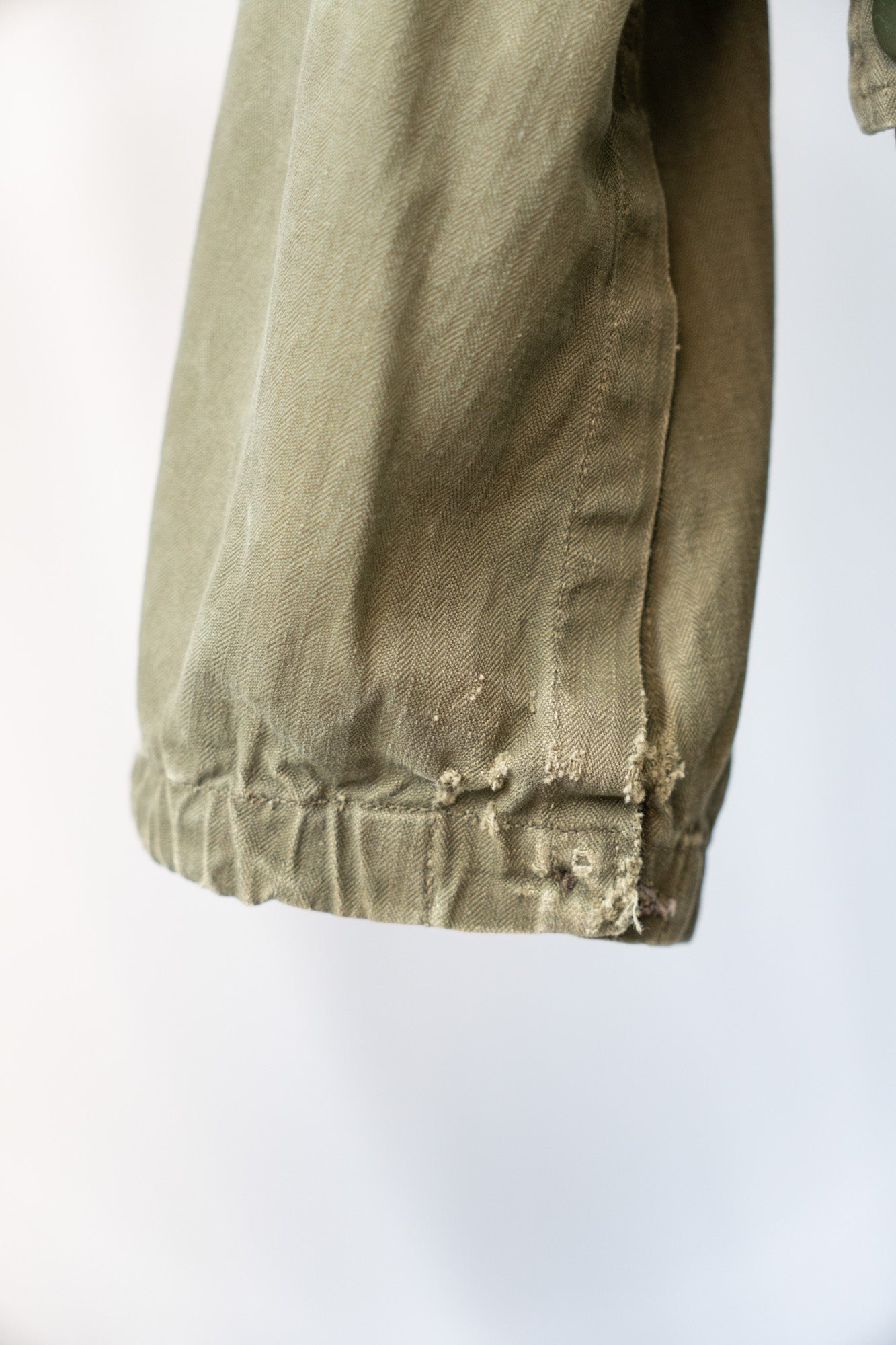Veste de parachutiste TAP47/56 de l'armée française des années 60, HBT modifiée