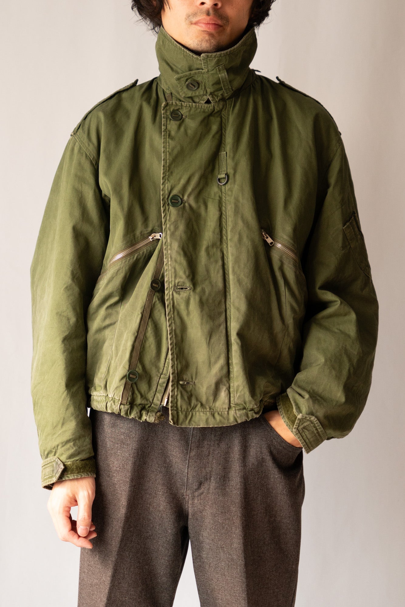 Veste d'aviateur MK3 pour temps froid de la Royal Air Force britannique des années 80