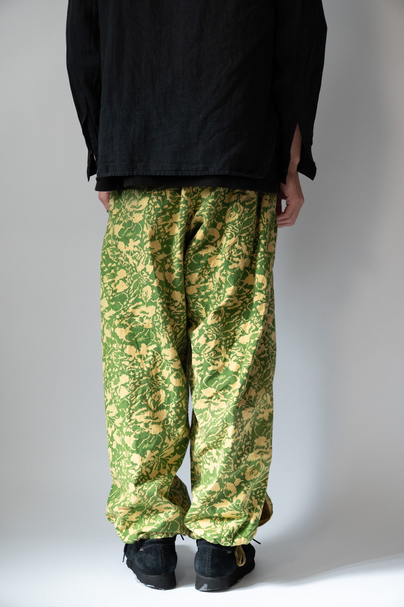 Pantalon de sniper de l'armée roumaine des années 50, camouflage feuille d'été