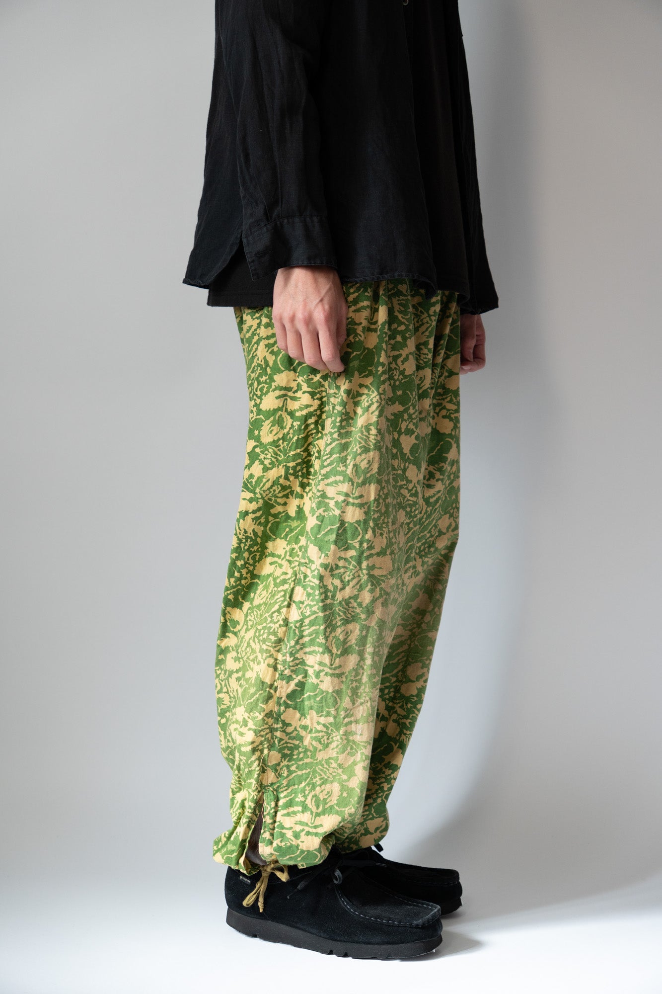 Pantalon de sniper de l'armée roumaine des années 50, camouflage feuille d'été