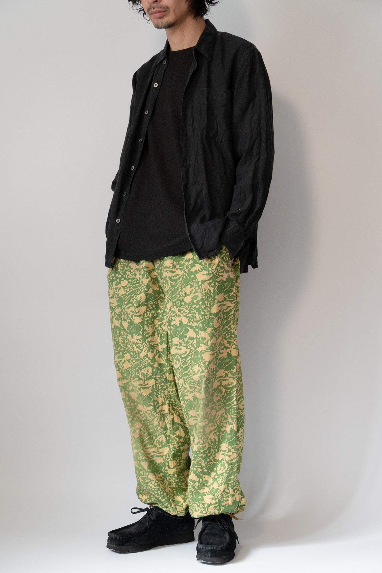 Pantalon de sniper de l'armée roumaine des années 50, camouflage feuille d'été