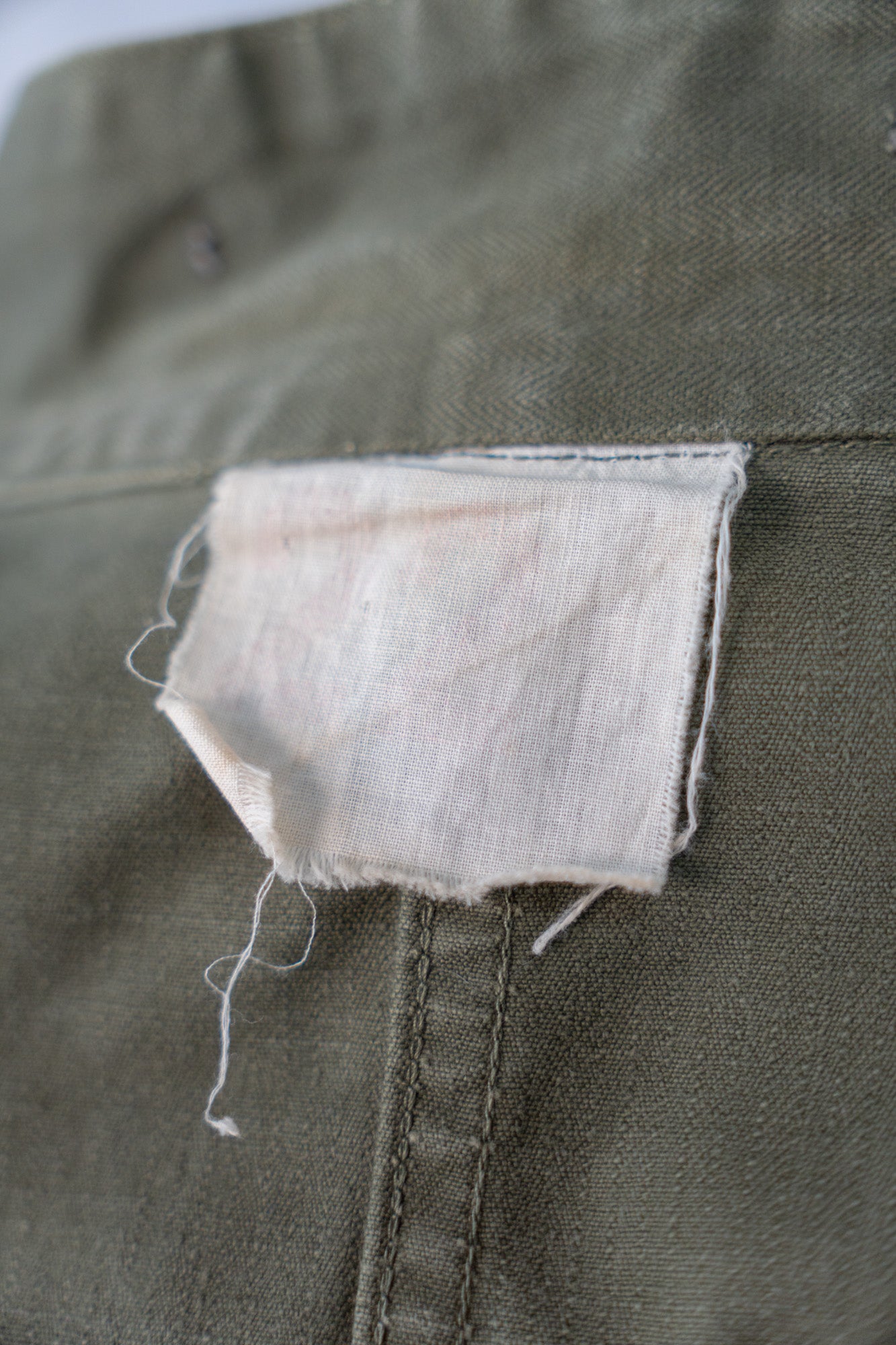 Veste de parachutiste TAP47/56 de l'armée française des années 60, HBT modifiée