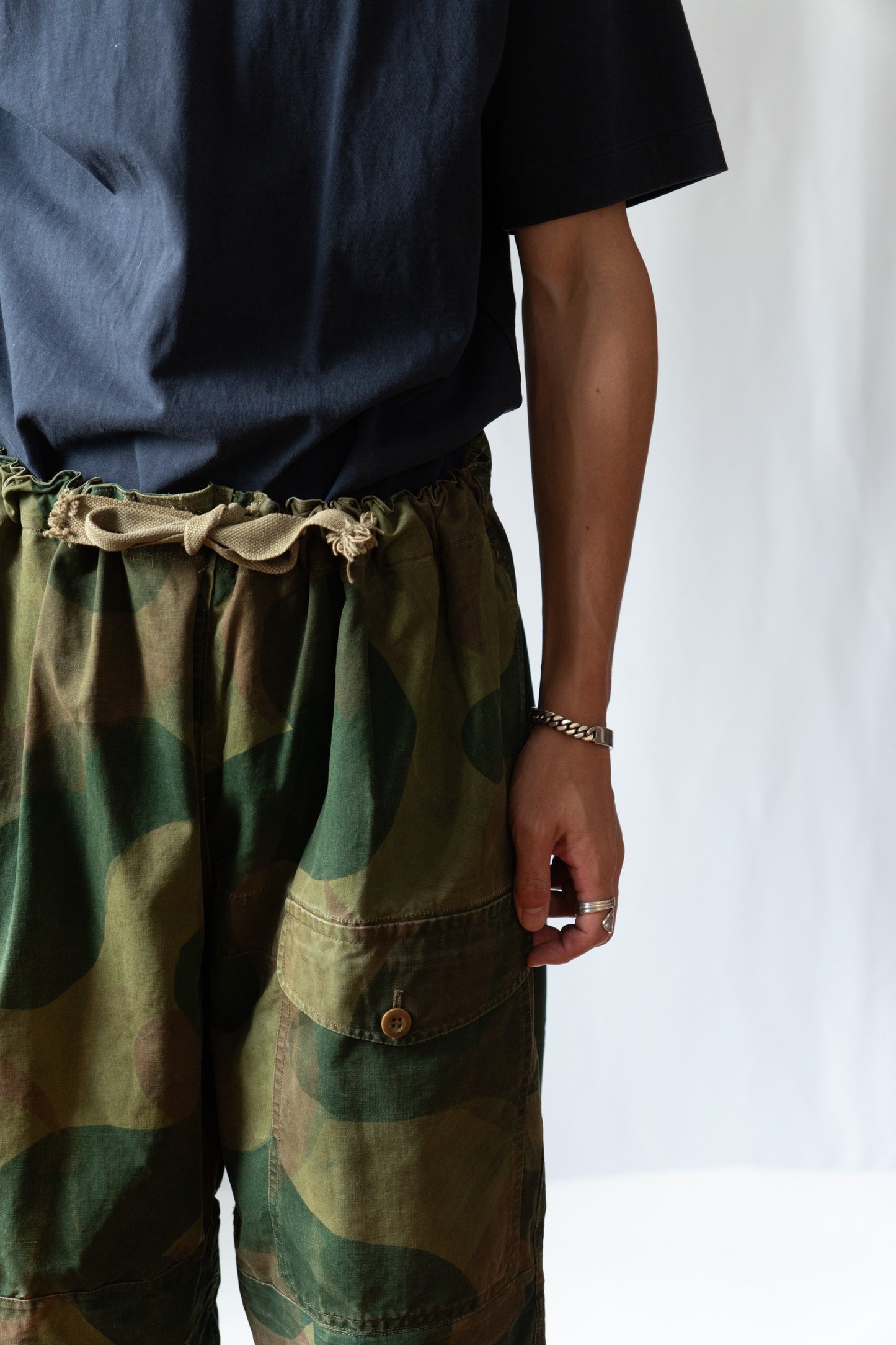 50s Belgian Army Ball&Moon Camoflauge Over Pants Early Model