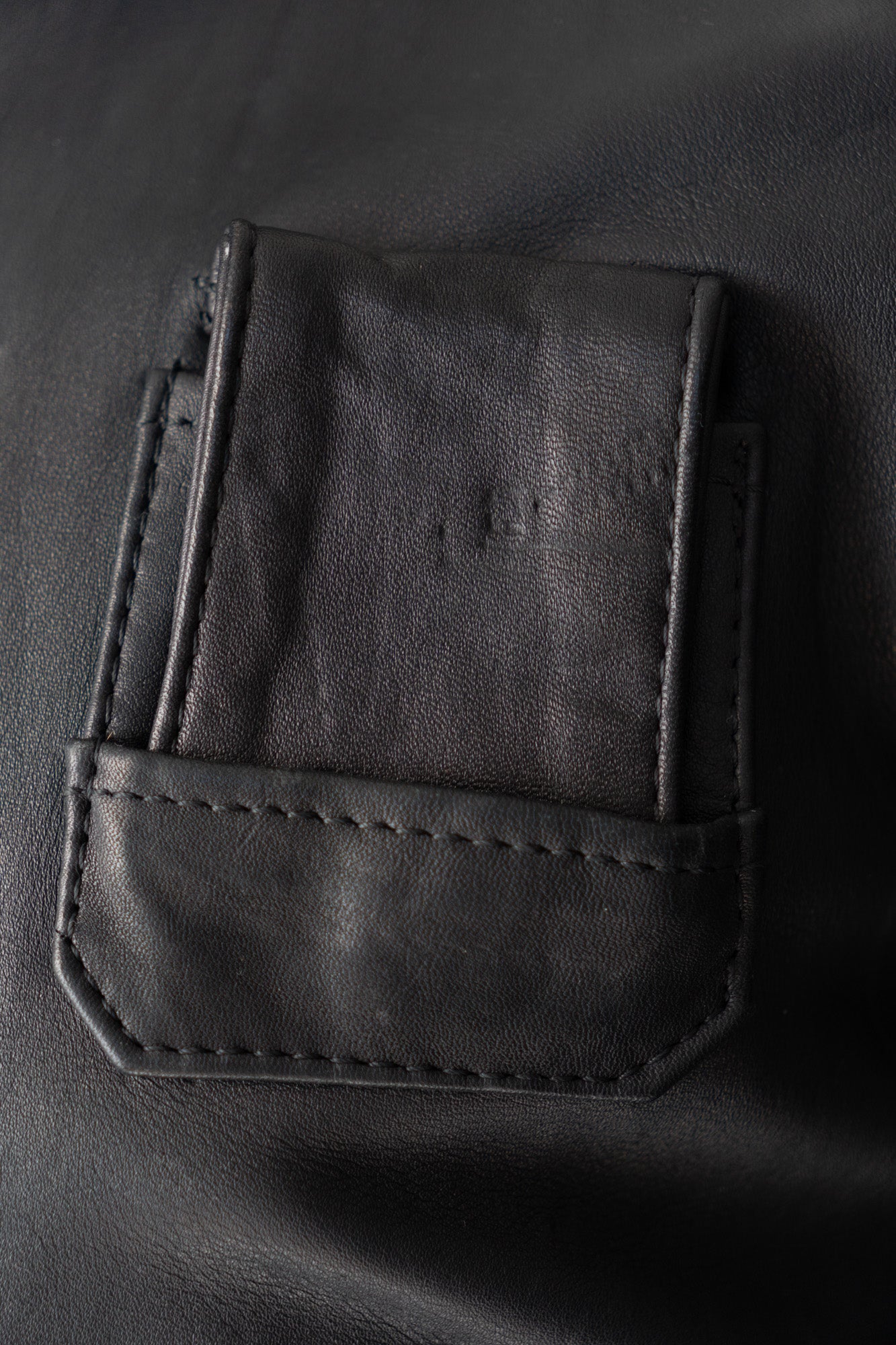 Veste de pilote française vintage des années 70 Civilian « cuir »
