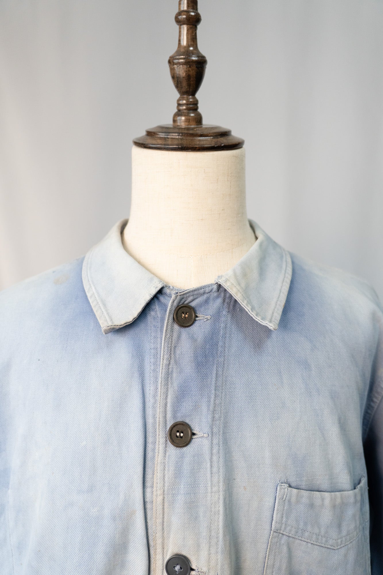 Französische Arbeitsjacke aus Baumwolltwill aus den 40er Jahren „Adolphe Lafont”