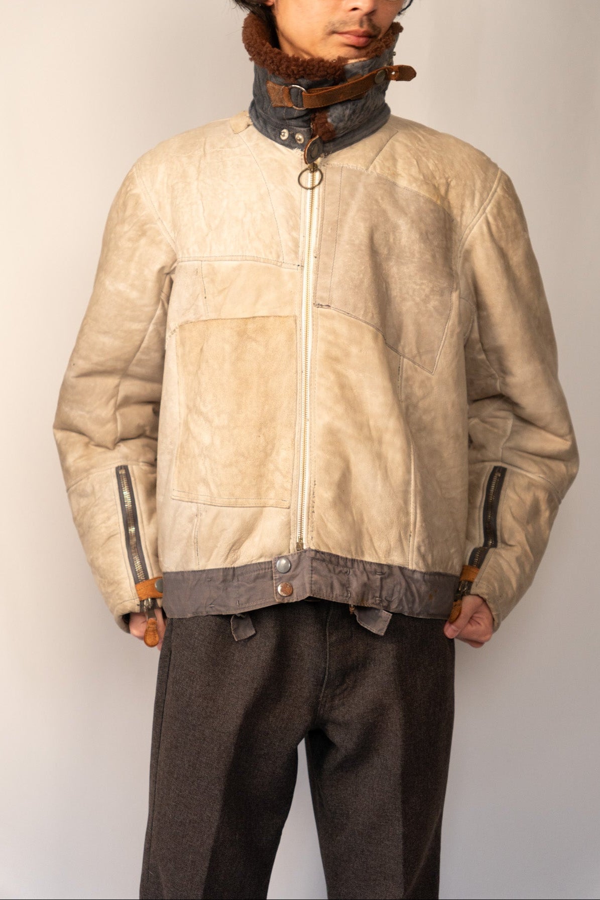 ドイツ軍 ルフトバッフェ ムートンジャケット