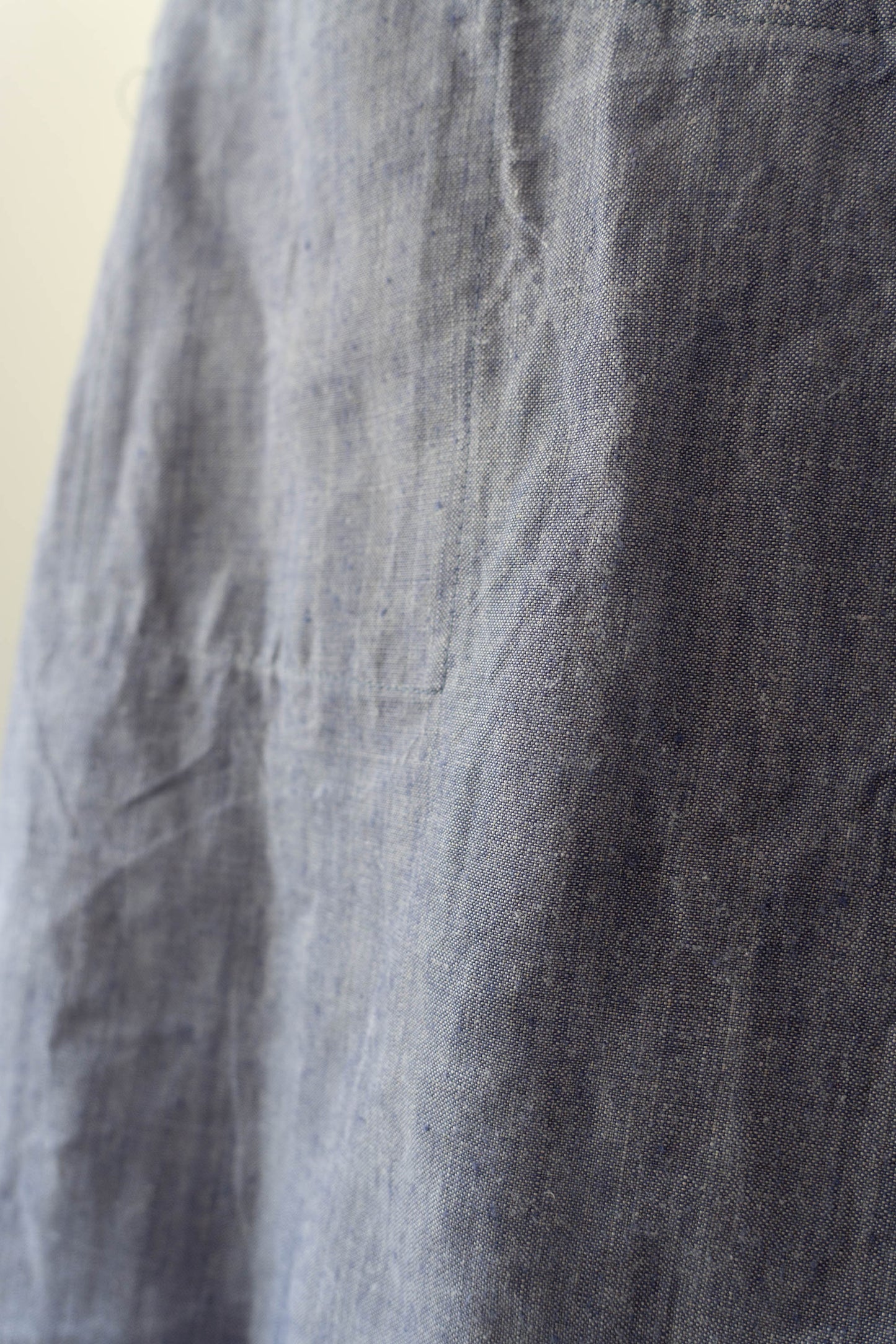 50s French Marine Ramie Linen Sailor Smock