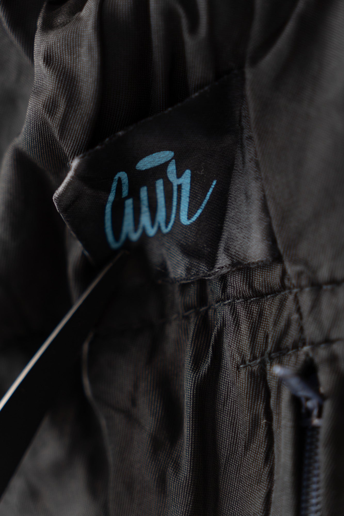 Veste de pilote française vintage des années 70 Civilian « cuir »