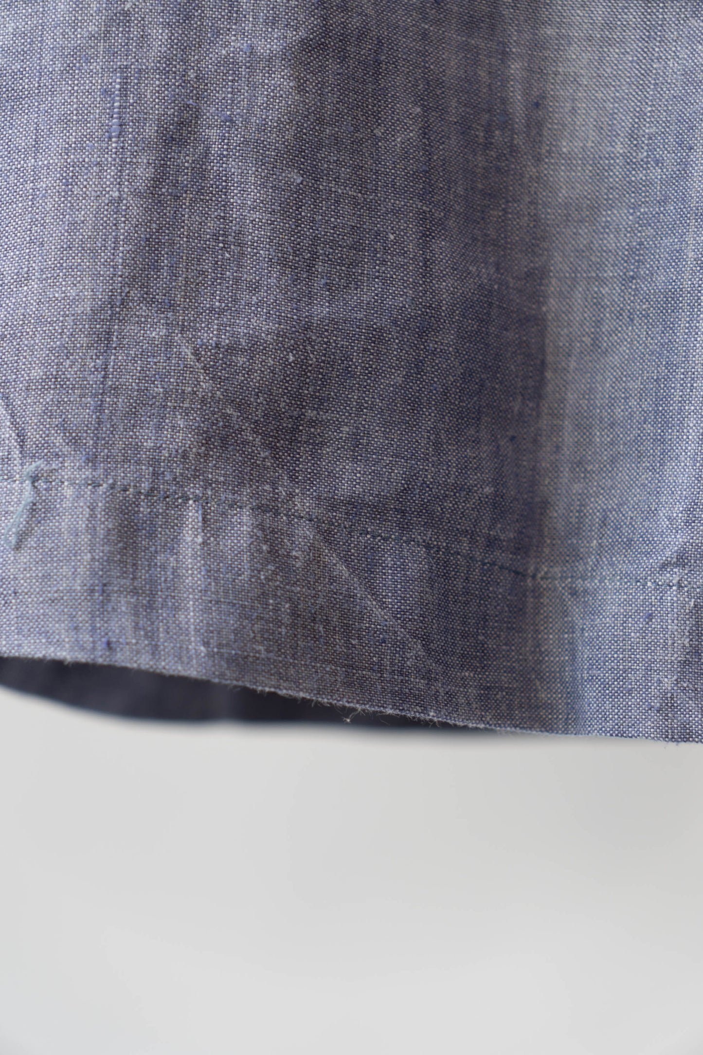 50s French Marine Ramie Linen Sailor Smock