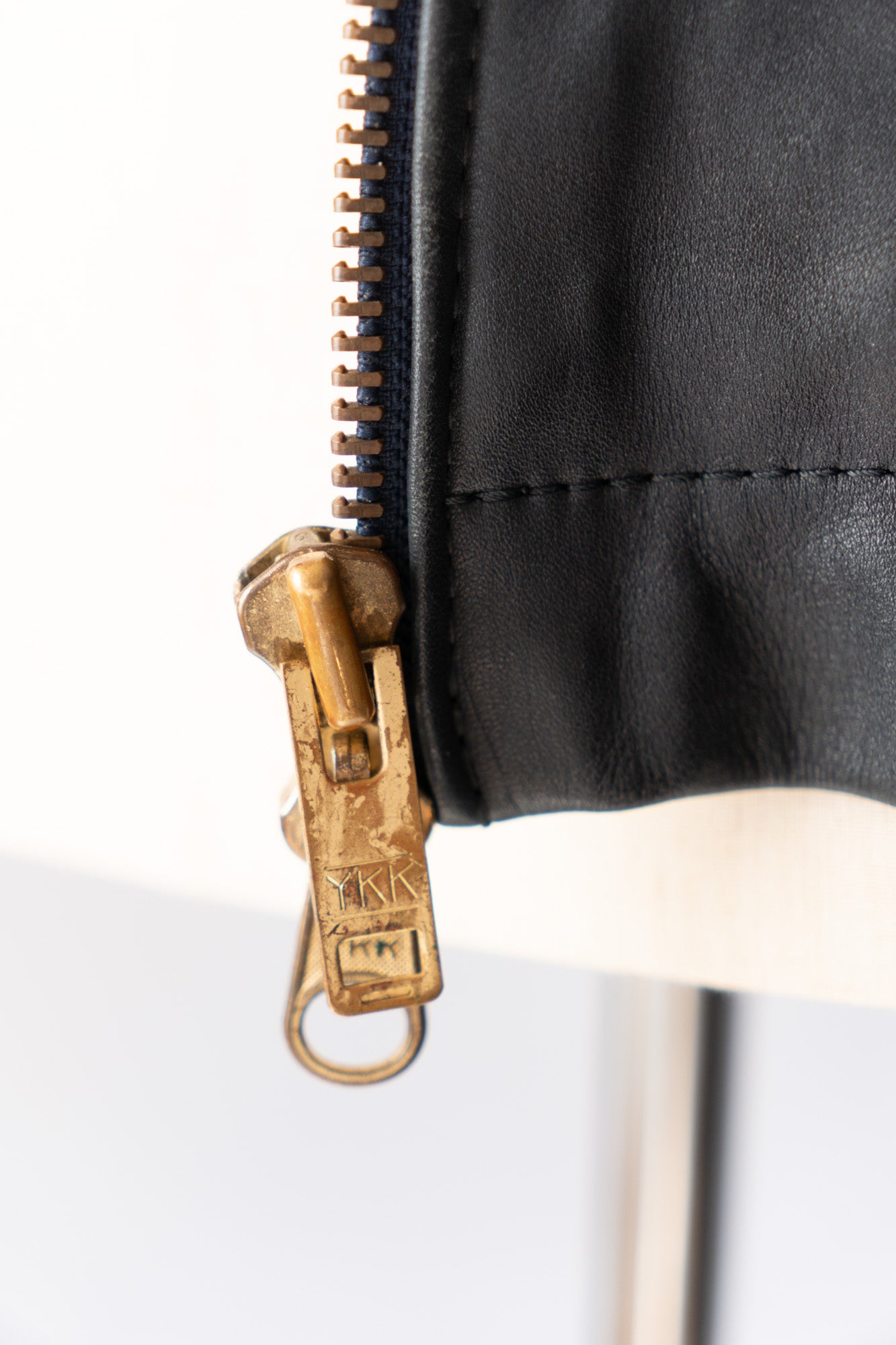 Veste de pilote française vintage des années 70 Civilian « cuir »
