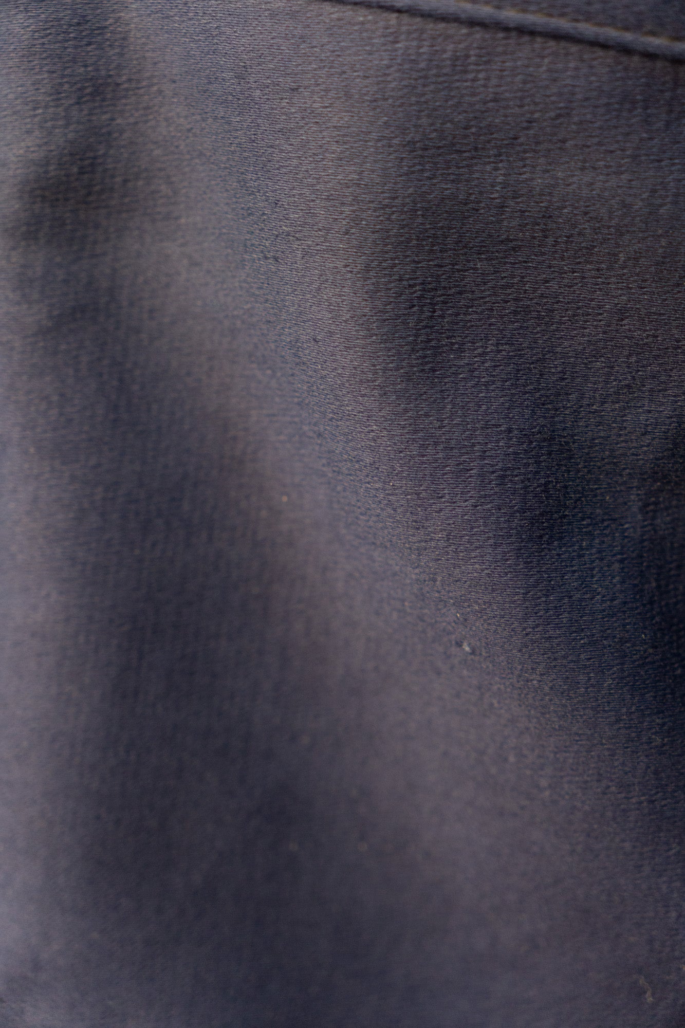 Veste en moleskine bleue French Work des années 40 « Le Mont St Mitchel » Deadstock taille 42