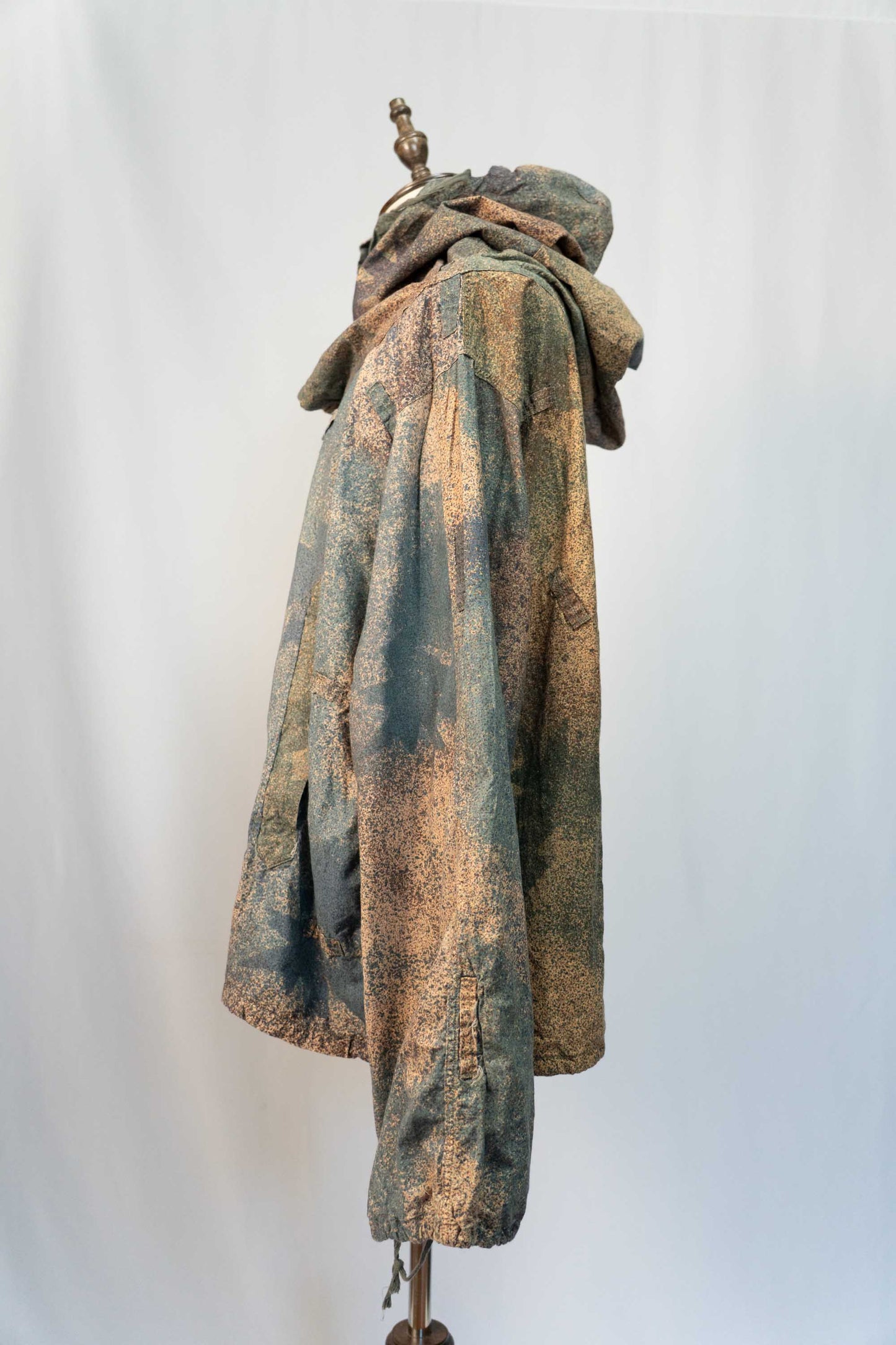 ~80s Yugoslavia Army Sniper Smock Microdat Camouflage with Groove and Bag