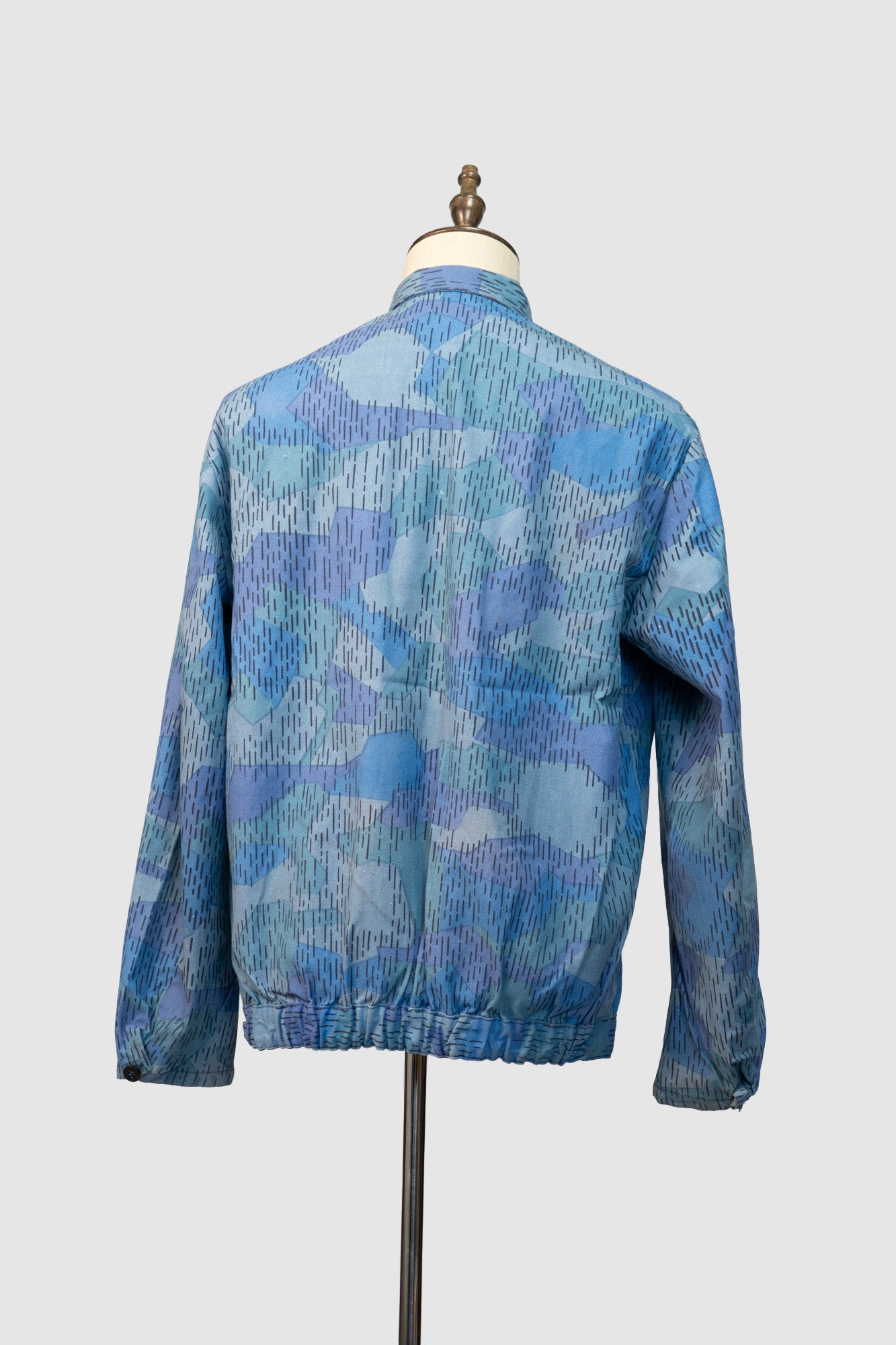 Veste de camouflage bleue Sprinter des pompiers tchécoslovaques des années 80, invendue