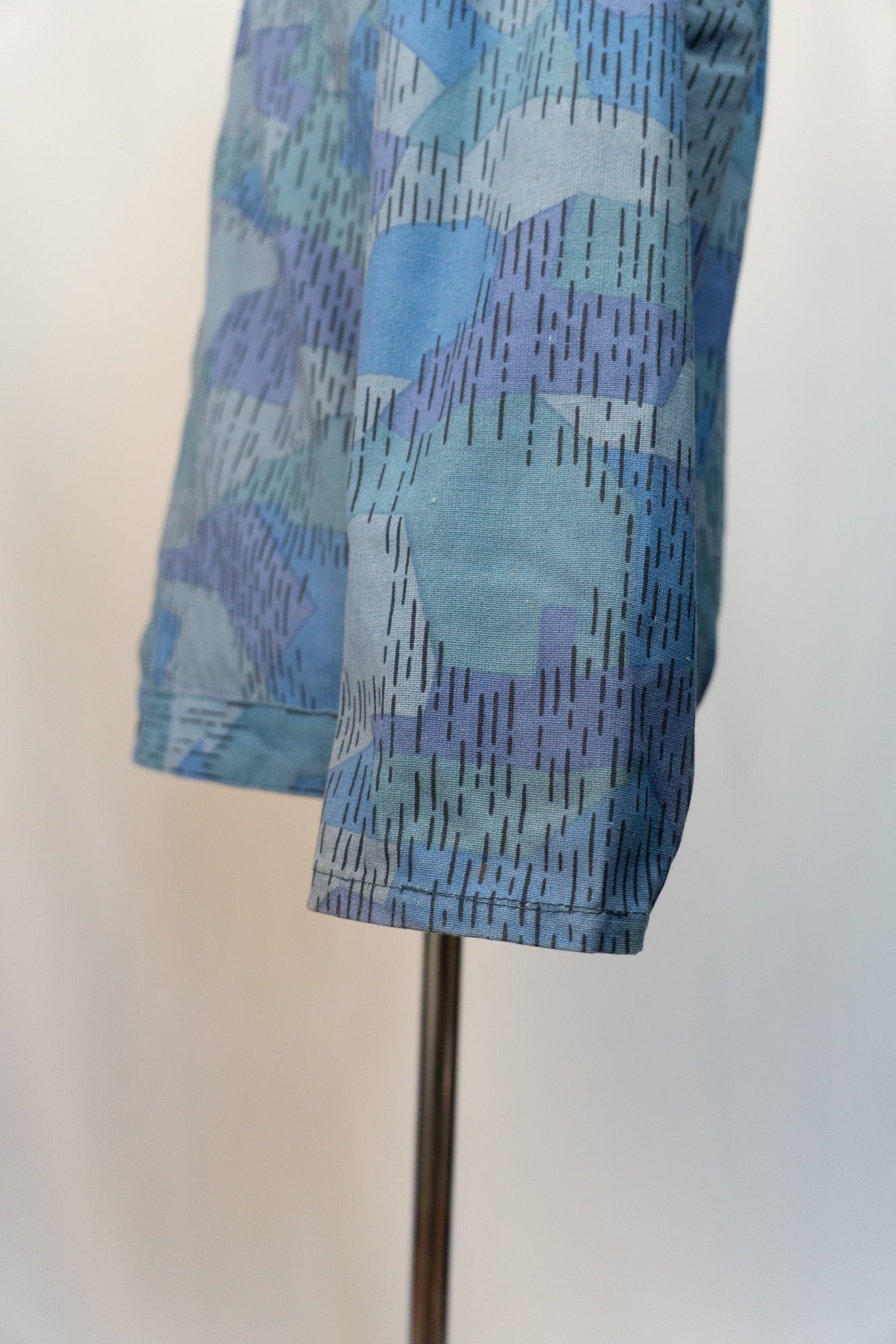 Veste de camouflage bleue Sprinter des pompiers tchécoslovaques des années 80, invendue