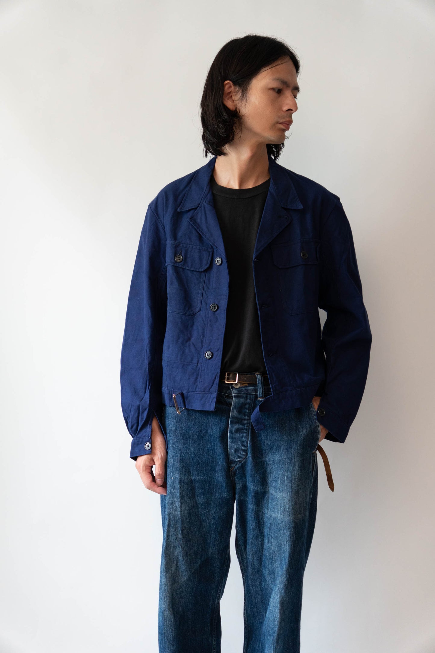40s French Work Metis Cyclist Jacket