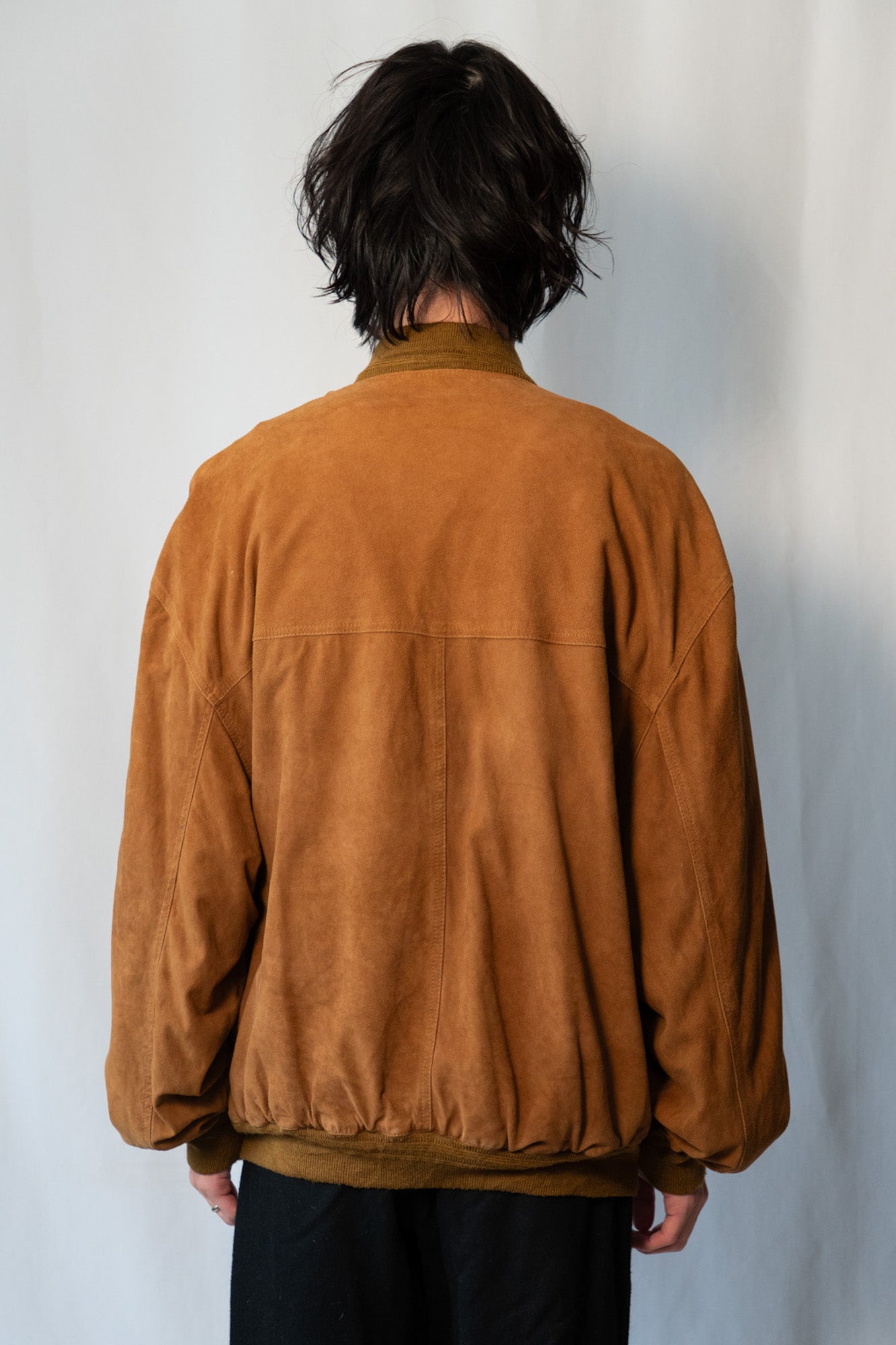 Veste en daim Valstar italienne des années 90