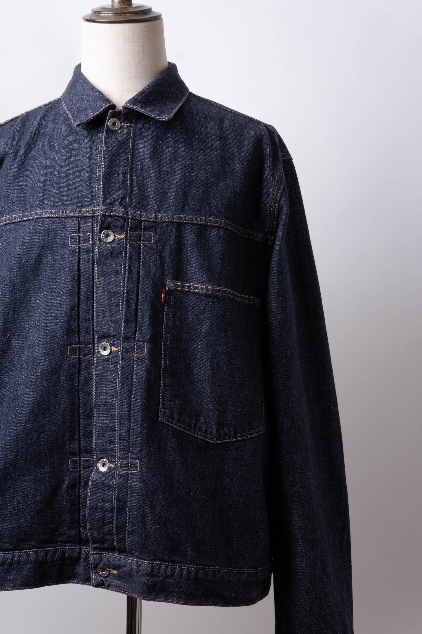 90s euro levi's "70501-04" denim jacket 1st type
