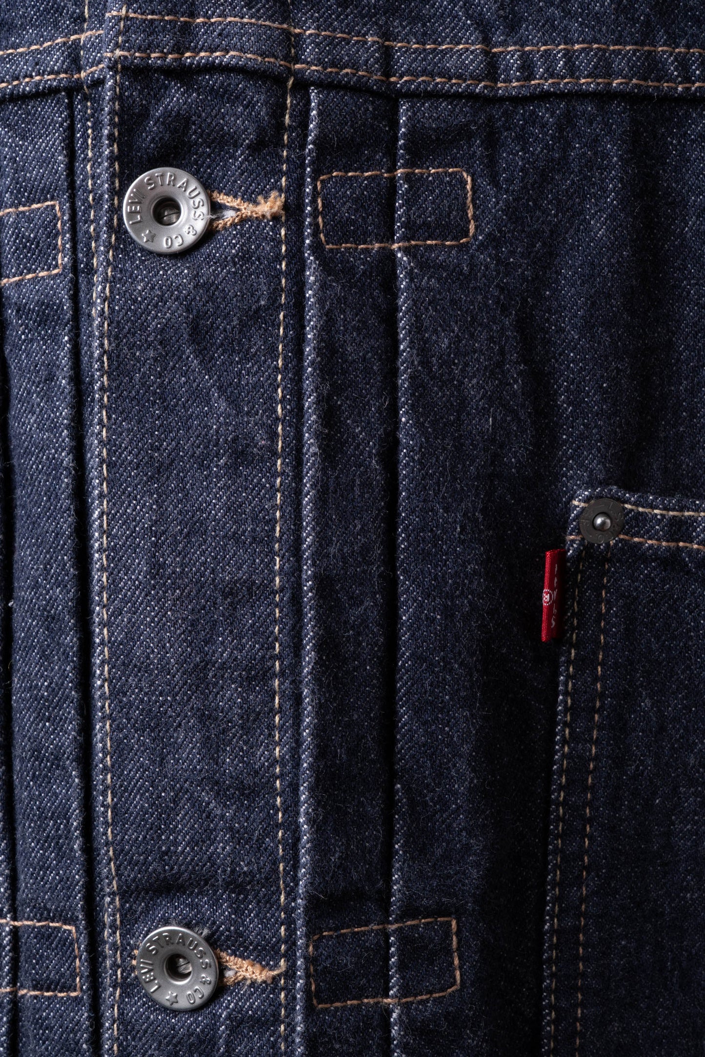 90s euro levi's "70501-04" denim jacket 1st type