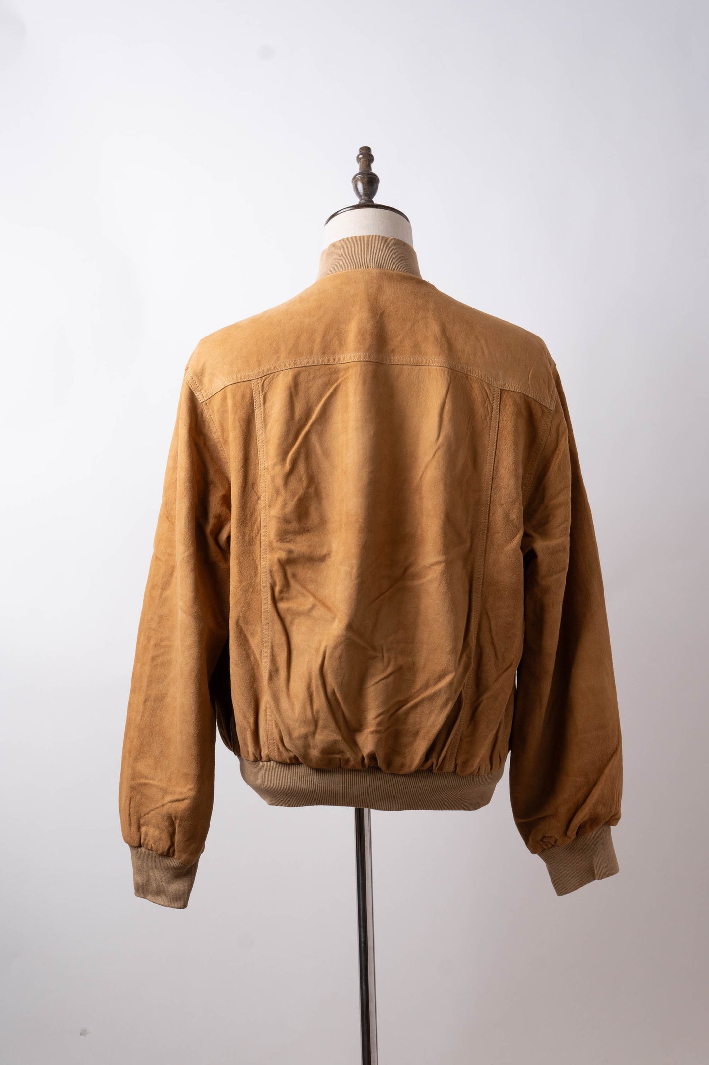 90s Italy Old Valstar Suede Jacket①